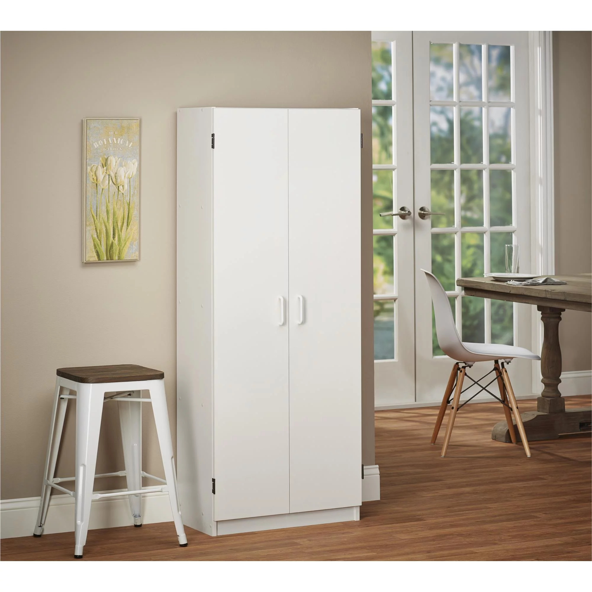 Ameriwood Flynn Storage Pantry, White