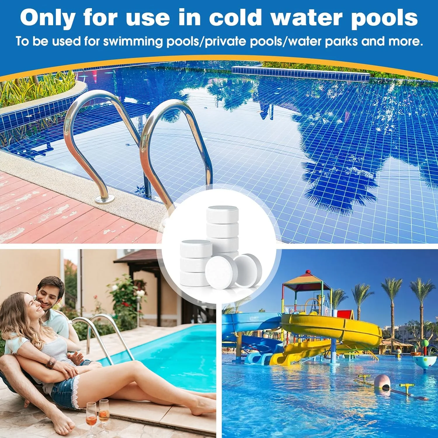 Pool Supplies 4 LB, 3 