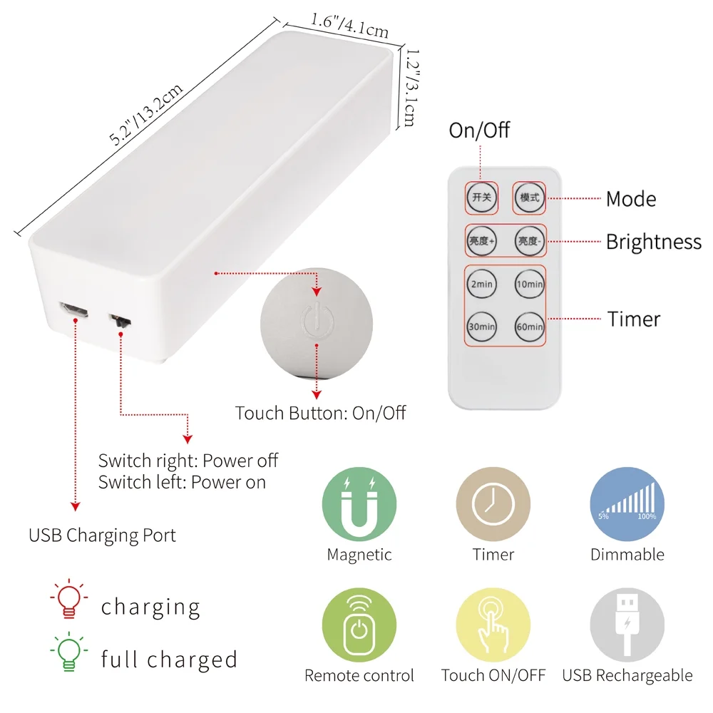 Kiven Battery Operated Wall Sconces with Remote Control,3 Colors Changing,Rechargeable Wall Sconces,Set of 2 Dimmable Wall Lighting for Wall Decor, Brown Fabric