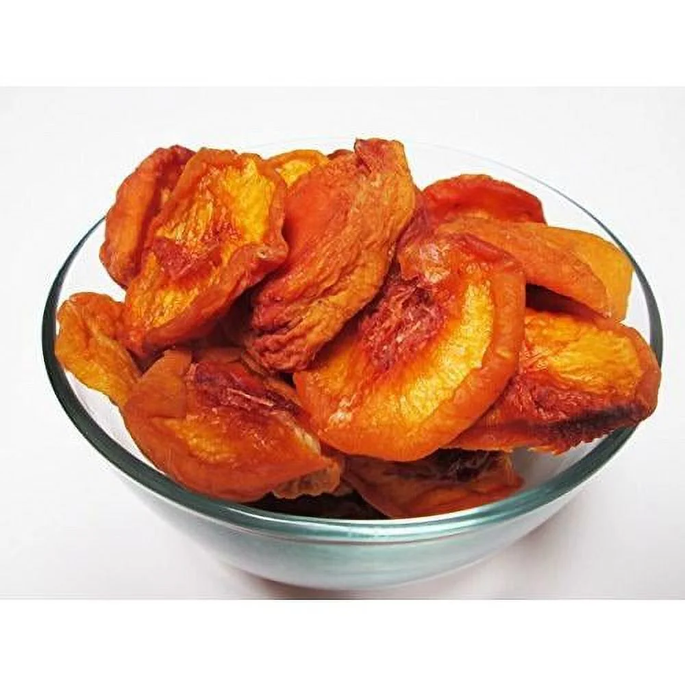 sun dried california peaches, no added sugar, 5 lb bag
