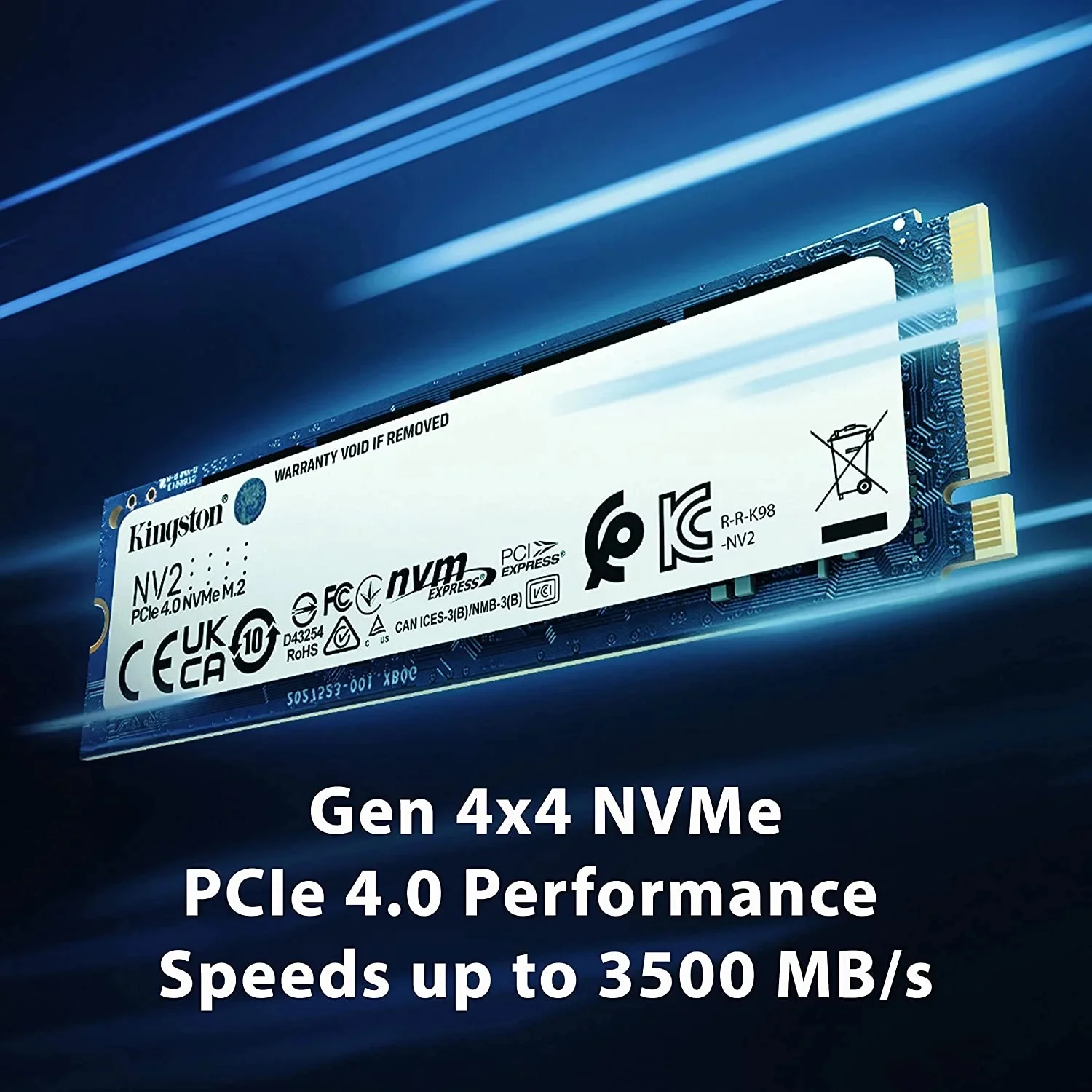 NV2 2TB M.2 2280 Nvme Internal SSD | Pcie 4.0 Gen 4X4 | up to 3500 Mb/S | SNV2S/2000G Internal Solid State Drives 2TB