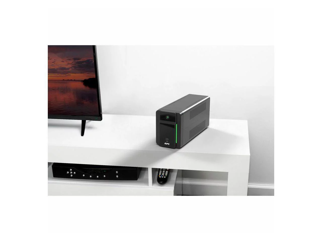 APC by Schneider Electric Back-UPS 1200VA Tower UPS - Tower - 6 Hour Recharge - 120 V Input - 8 x NEMA 5-15R