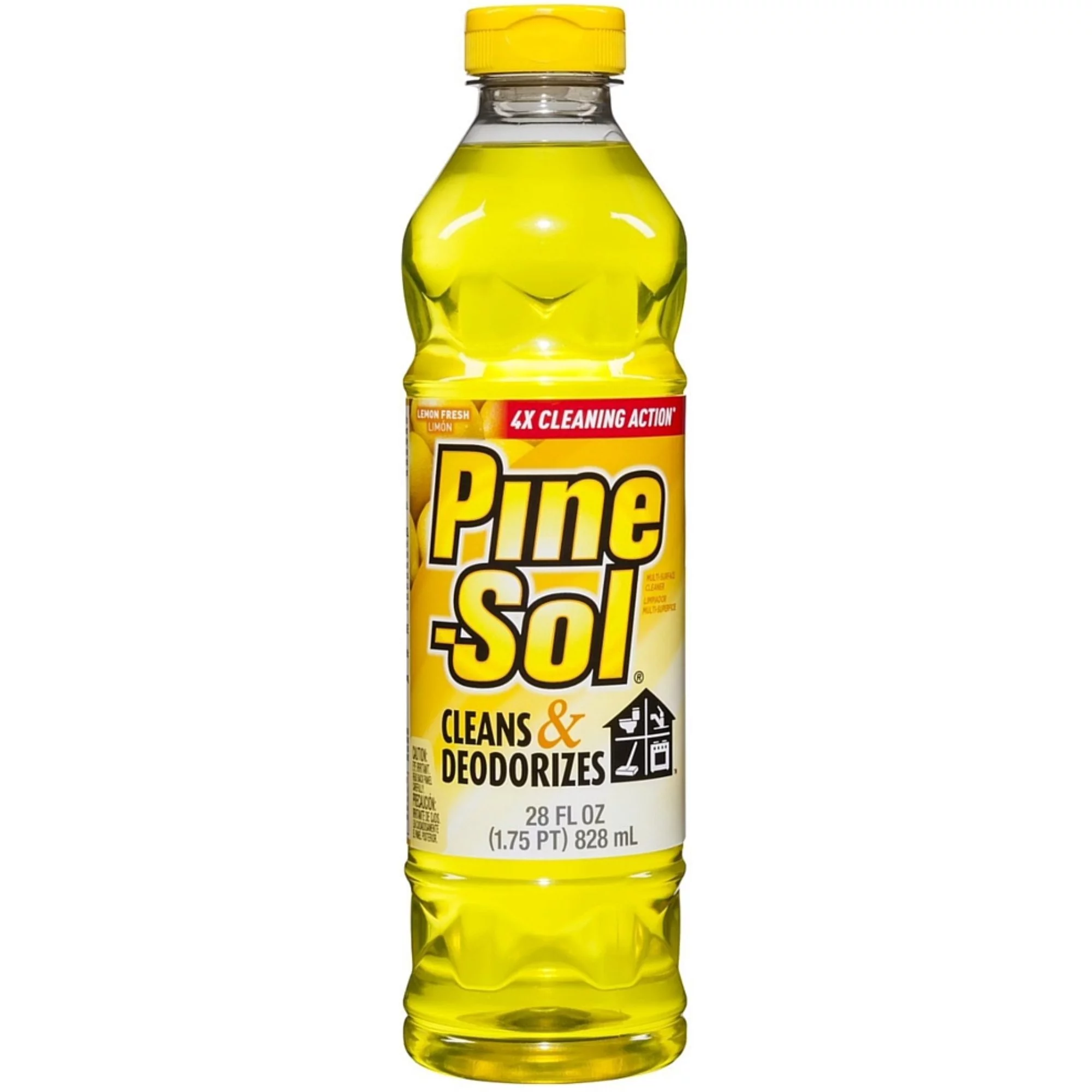 Pine-Sol Disinfectant Liquid Cleanser, Lemon Fresh - 28 Oz..