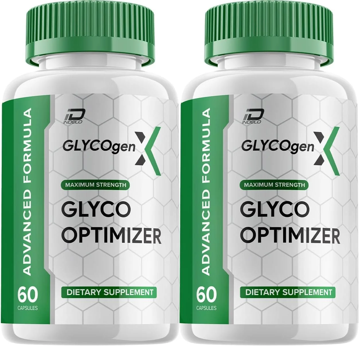 GlycogenX Glyco Optimizer Capsules Supplement - GlycogenX Optimizer Advanced Formula, Glycogen X Supplement, GlycogenX Booster Reviews, Maximum Strength Glycogen Supplement 2 Pack - 120 Capsules