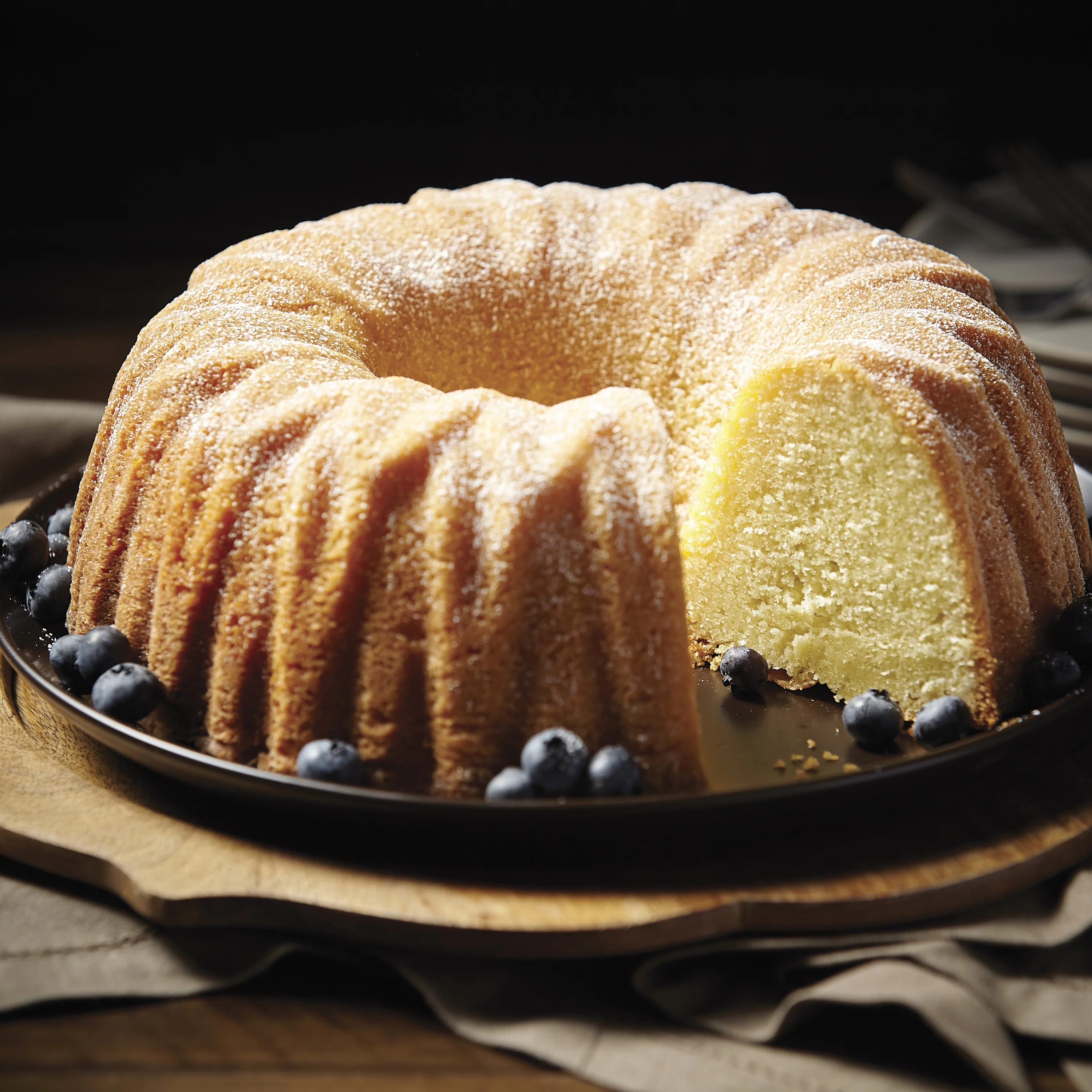 Wilton Bake It Better Steel Non-Stick Flower Fluted Tube Cake Pan, 9.75-inch