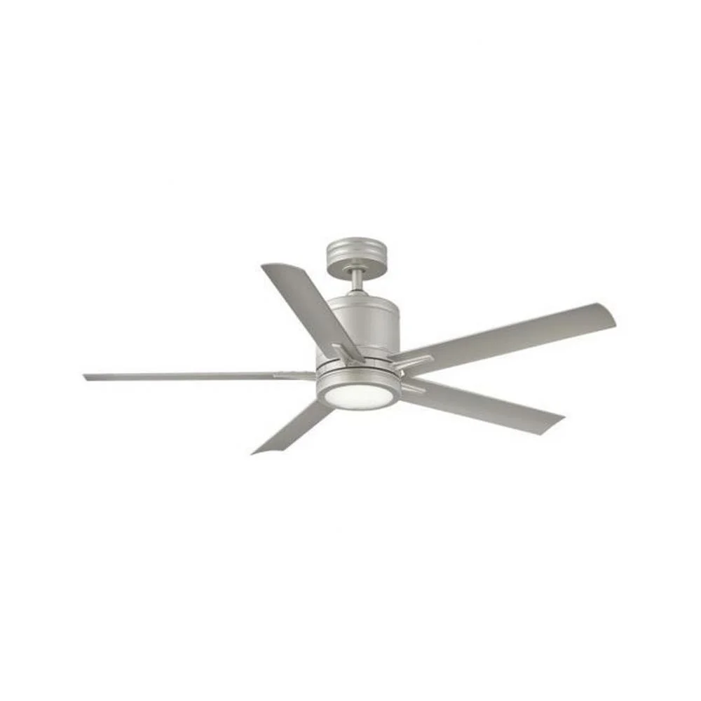52 inch 5-Blade Ceiling Fan with Light Kit-Brushed Nickel Finish Bailey Street Home 81-Bel-4243723
