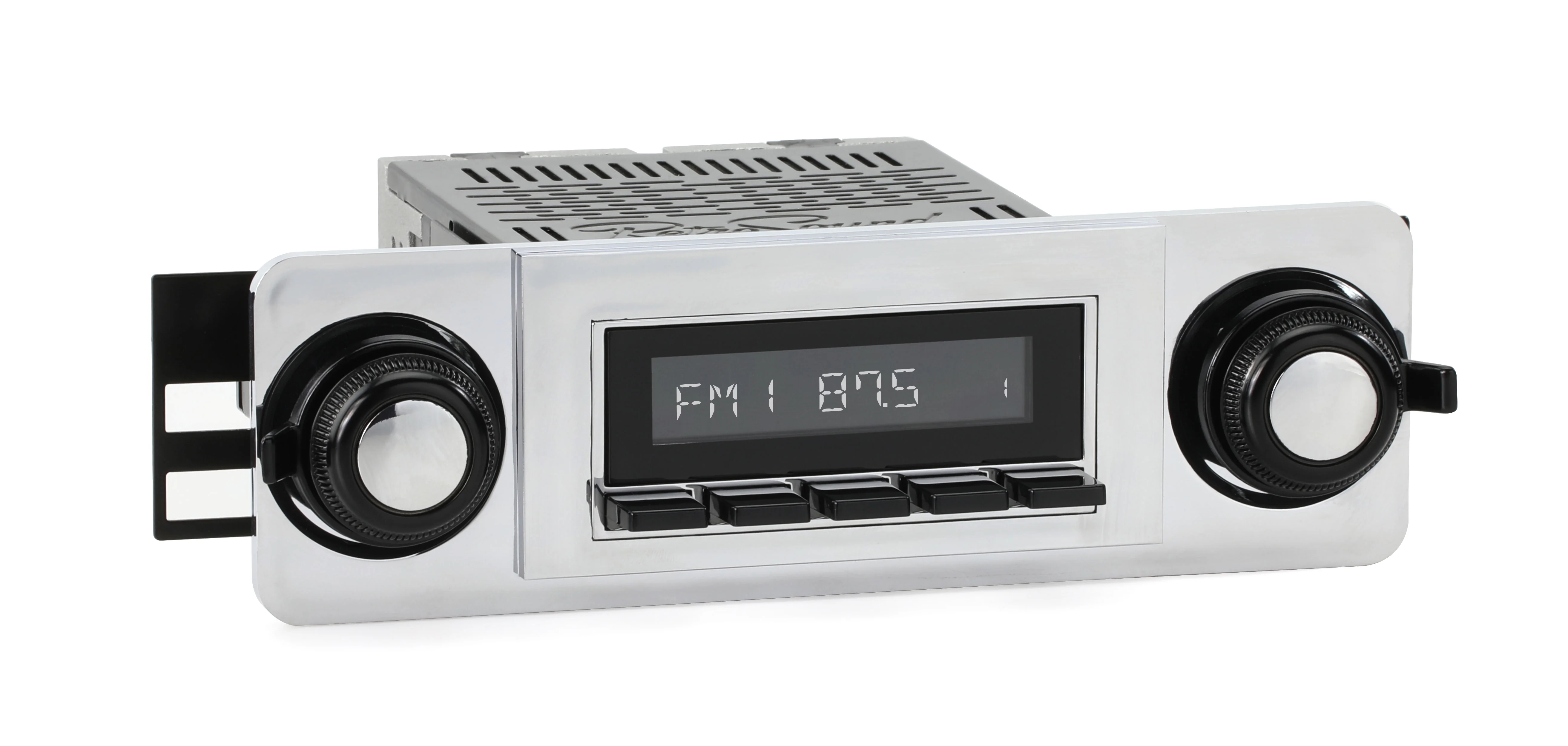 RetroRadio Compatible with 1967-72 GMC C/K Series Truck Features Include Bluetooth, USB, AM/FM HCB-M2-119-23-93G
