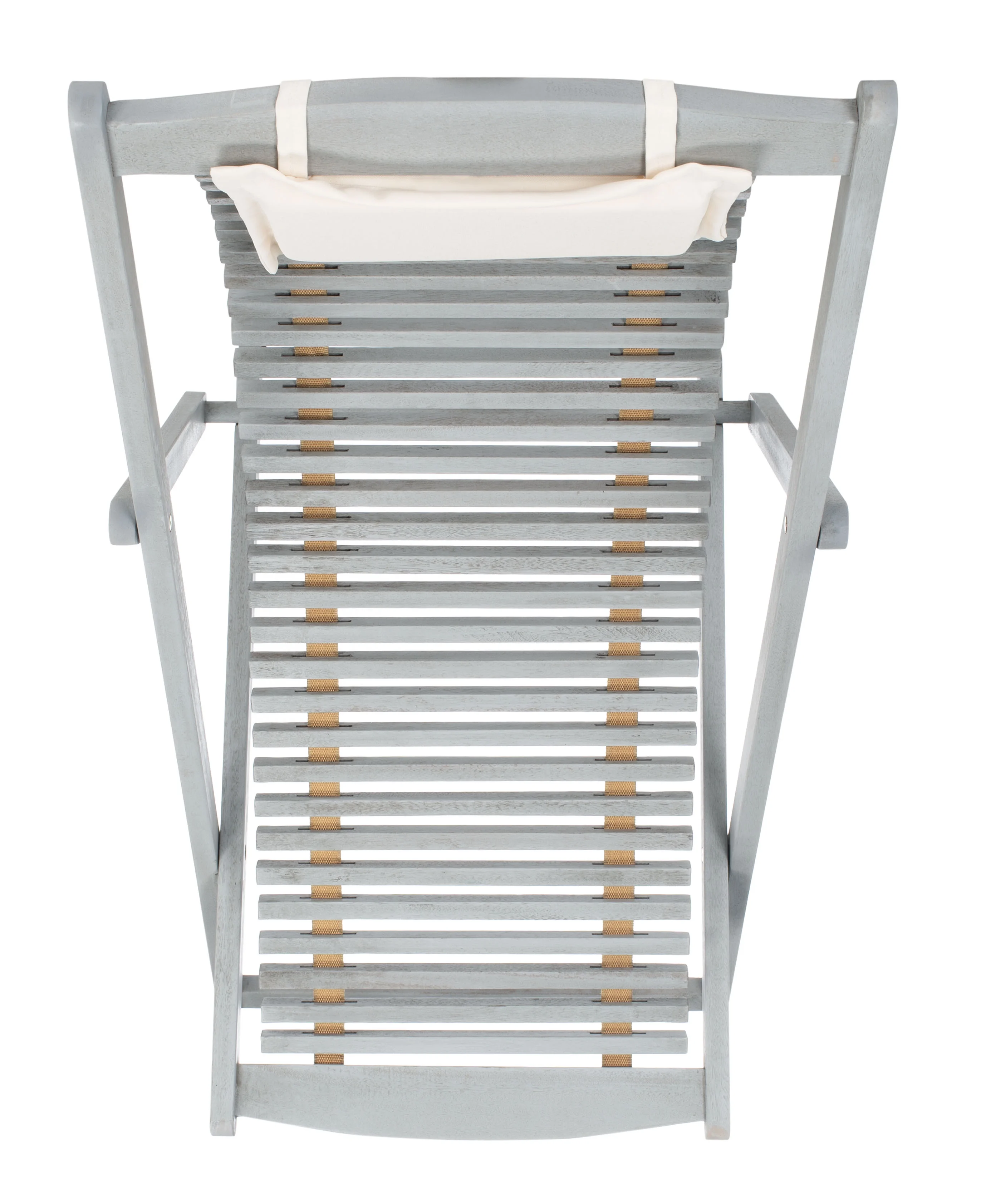 SAFAVIEH Rendi Relax Chair With Pillow, Grey/Beige, Set of 2