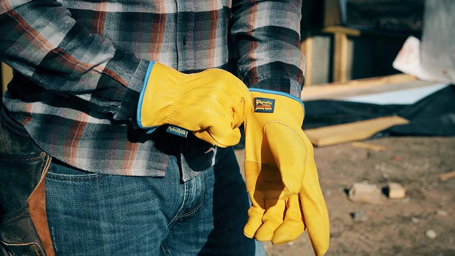 Wells Lamont Wells Lamont HydraHyde Elasticized Wrist Work Glove