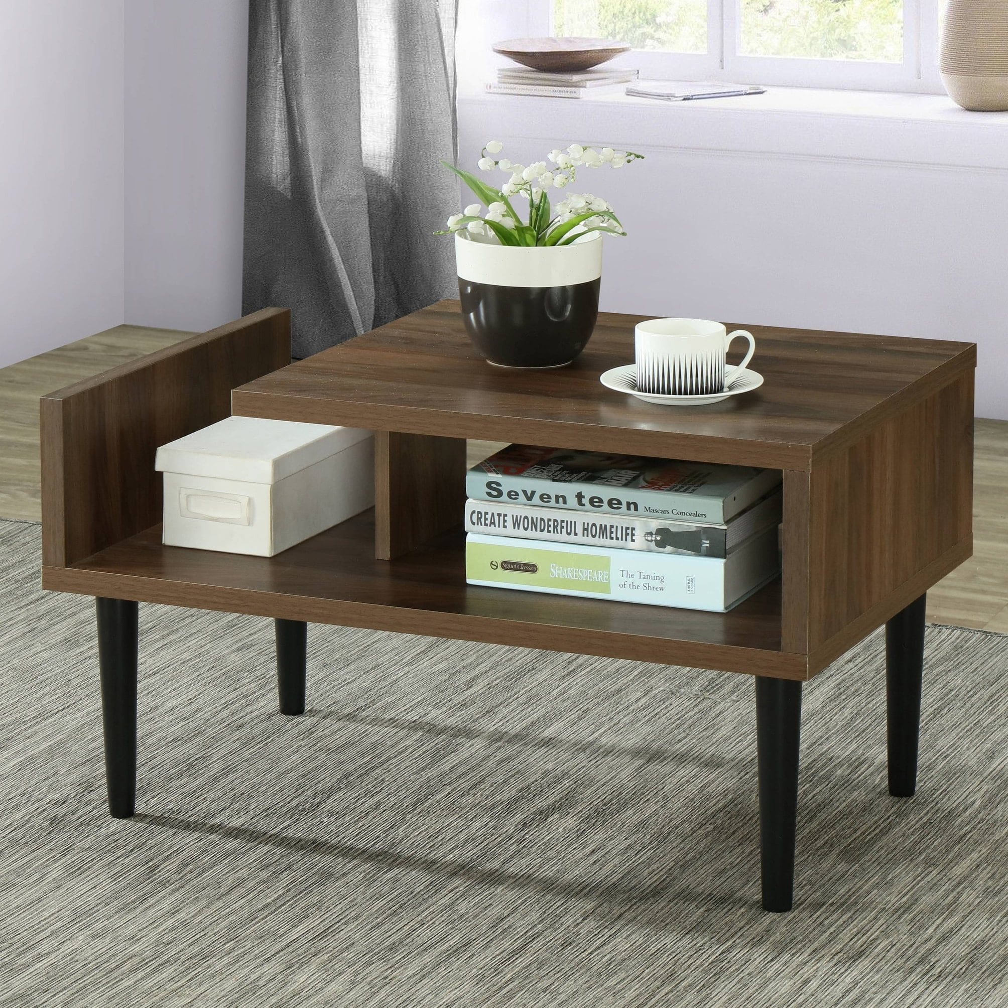 Carson Carrington  Parten Mid-century Modern Coffee Table