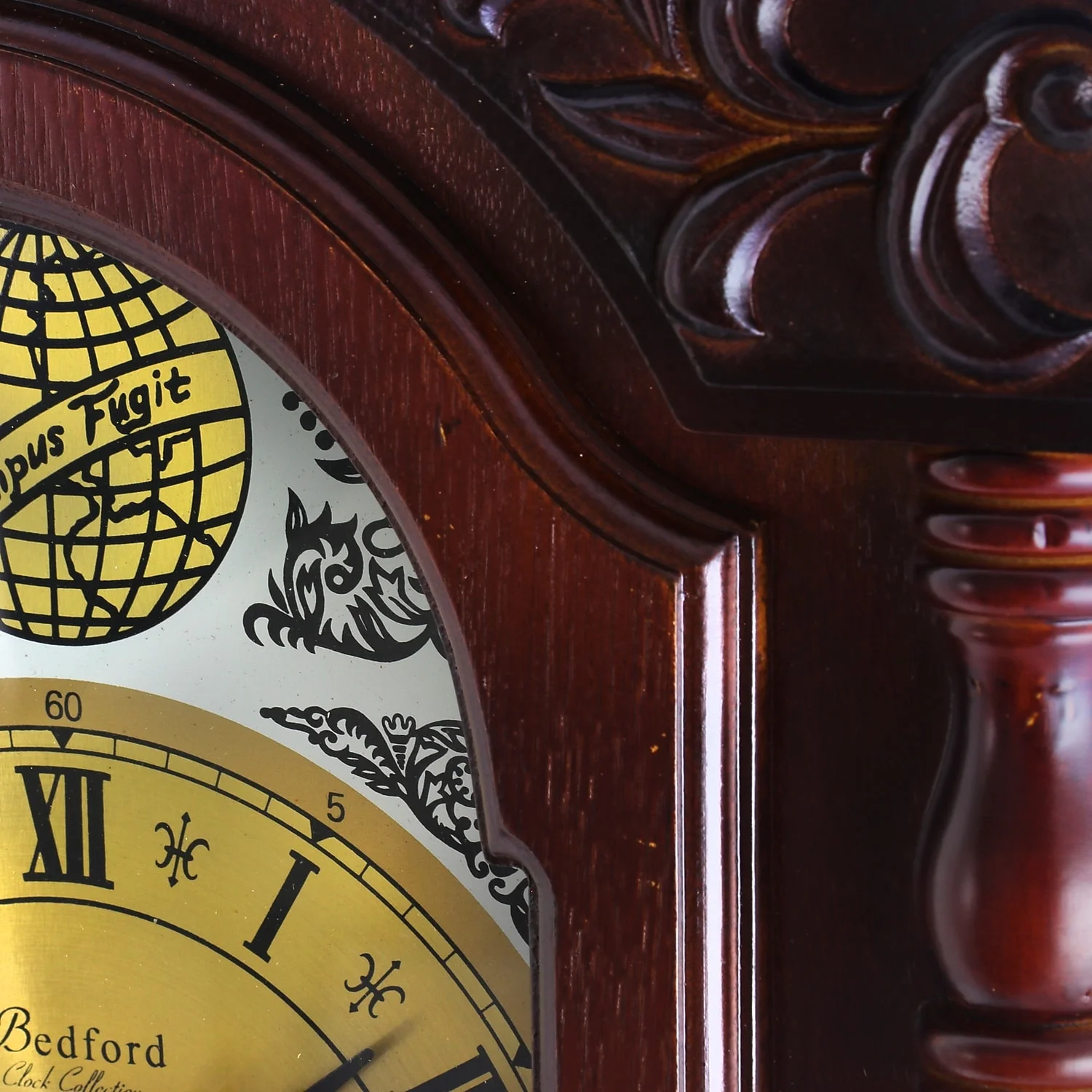 Bedford Clock Collection Wall Clock Wood (93697057M)