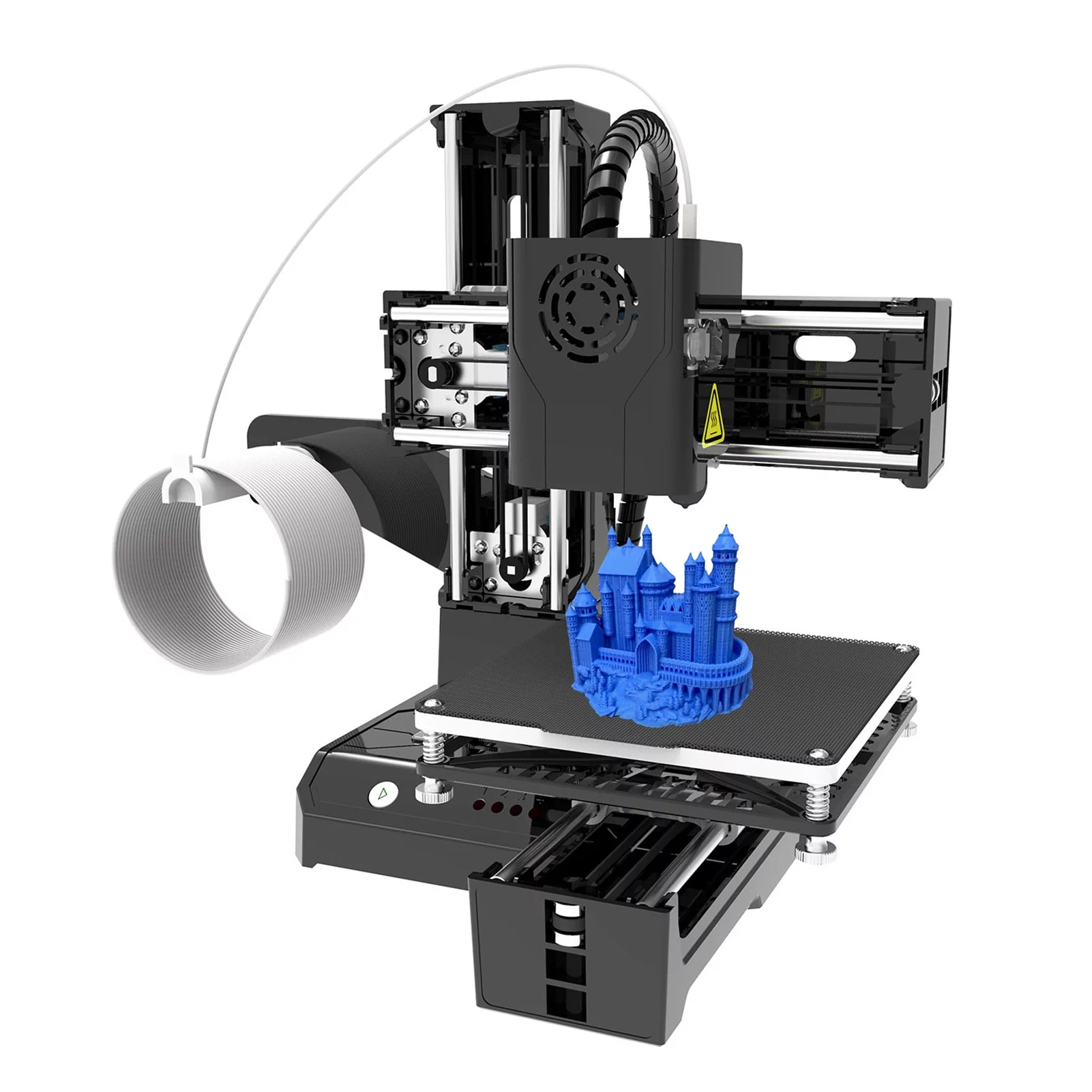 EasyThreed 3D Printer Compact Size, Detachable Printing Platform, Ideal for Education and Household Use