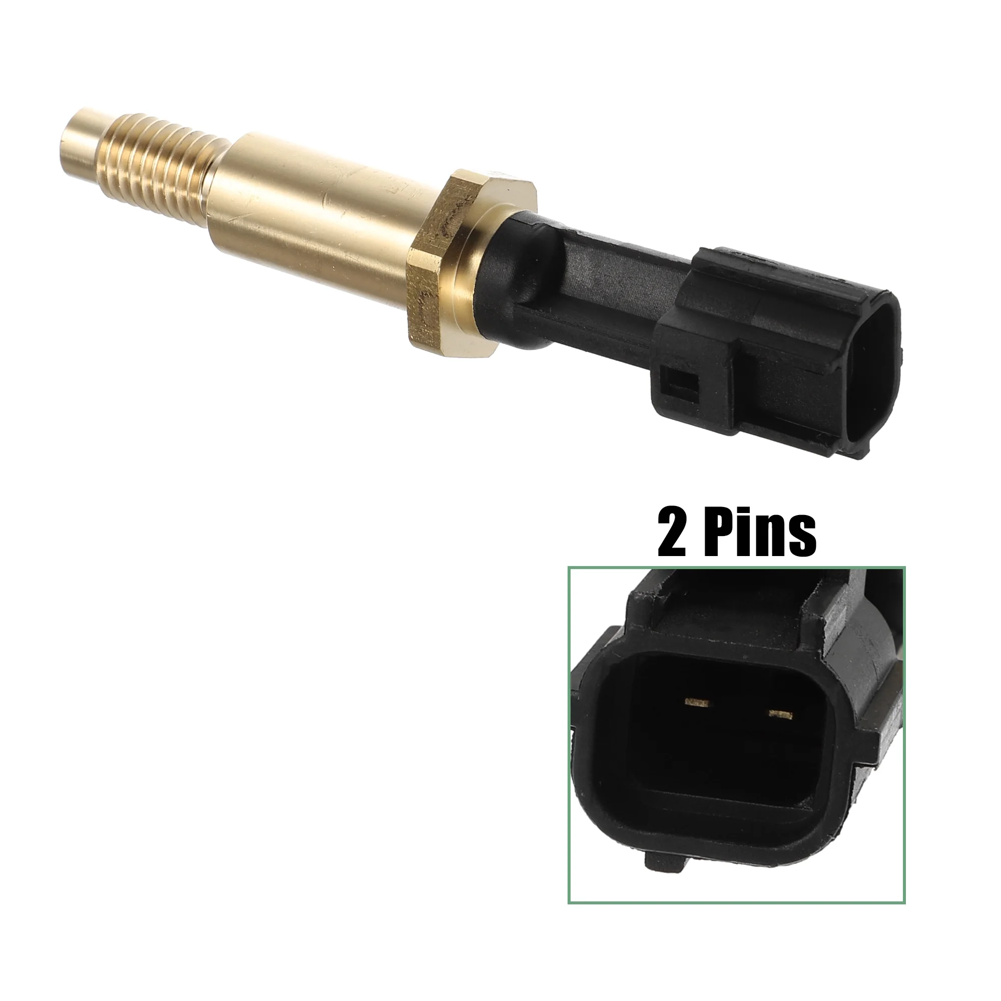 Unique Bargains No.8S4Z6G004A/7L5Z6G004A Engine Coolant Temperature Sensor Temp Sender Fit for Ford Fusion 2006-2015