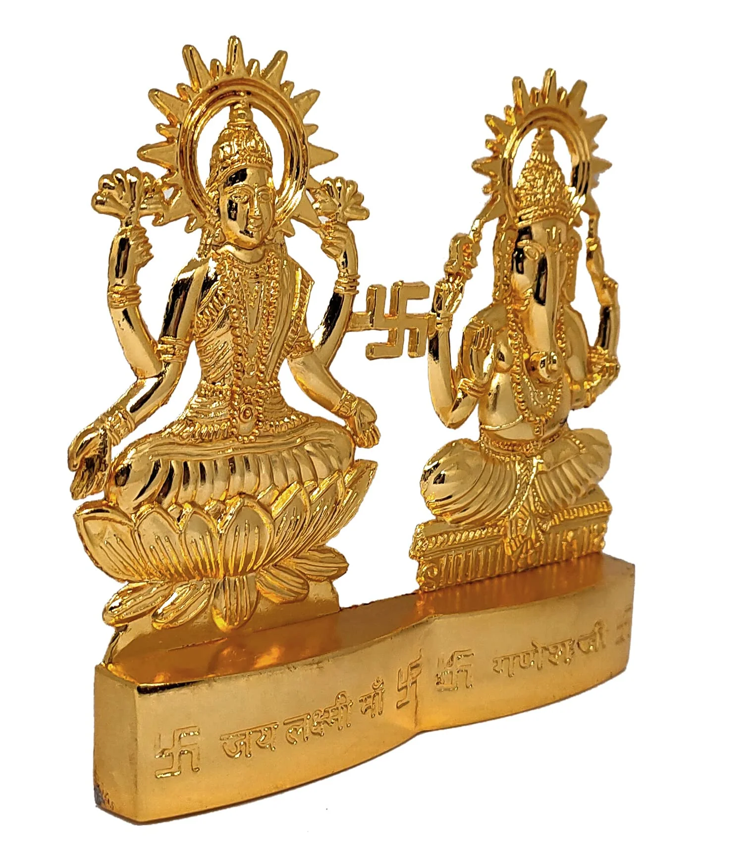 SATVIK Metal Lakshmi Ganesha Statue