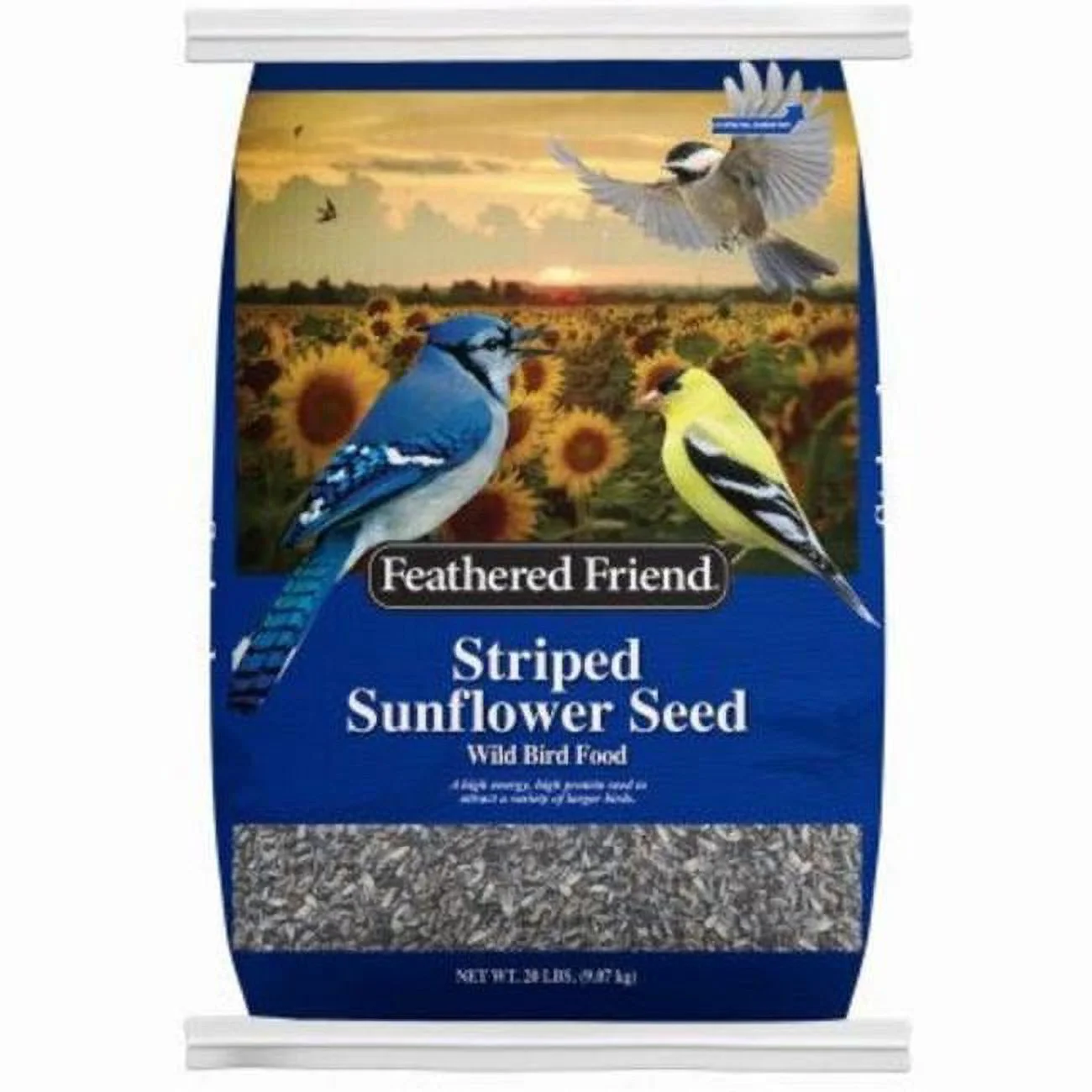 20 lbs Striped Sunflower Wild Bird Food
