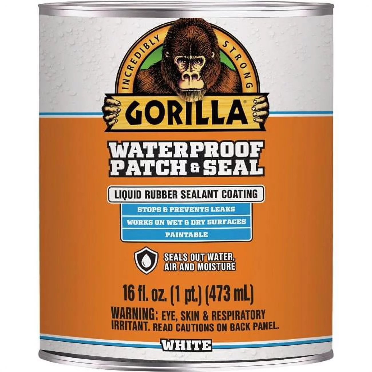 Gorilla Glue  16 oz White Waterproof Patch & Seal