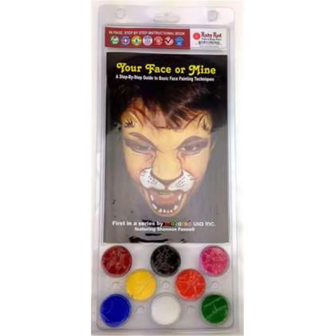 Ruby Red Paints PALYOUR Book Clam Pack - Your Face or Mine