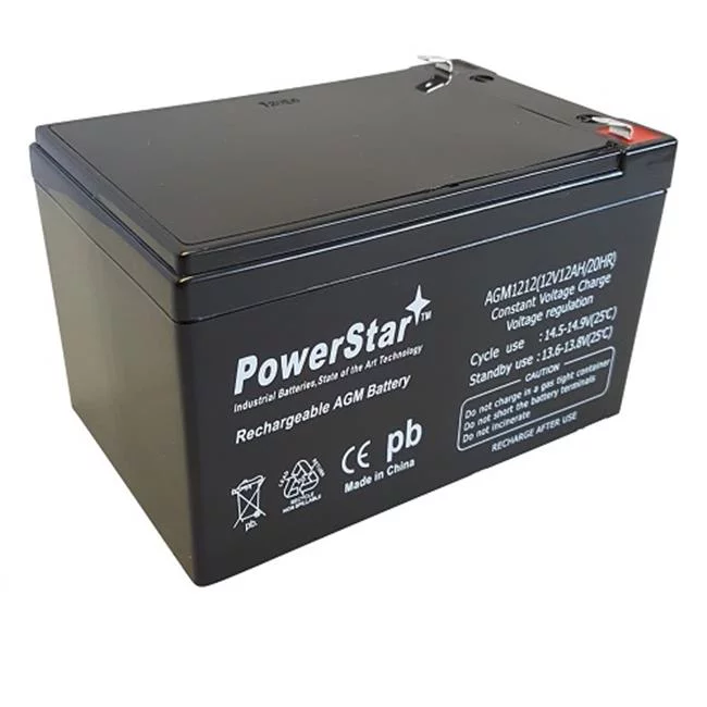 PowerStar AGM1212-RBC4-5 UPS Replacement Battery Pack for APC BP650S - APC RBC4 Cartridge No. 4 - Leakproof