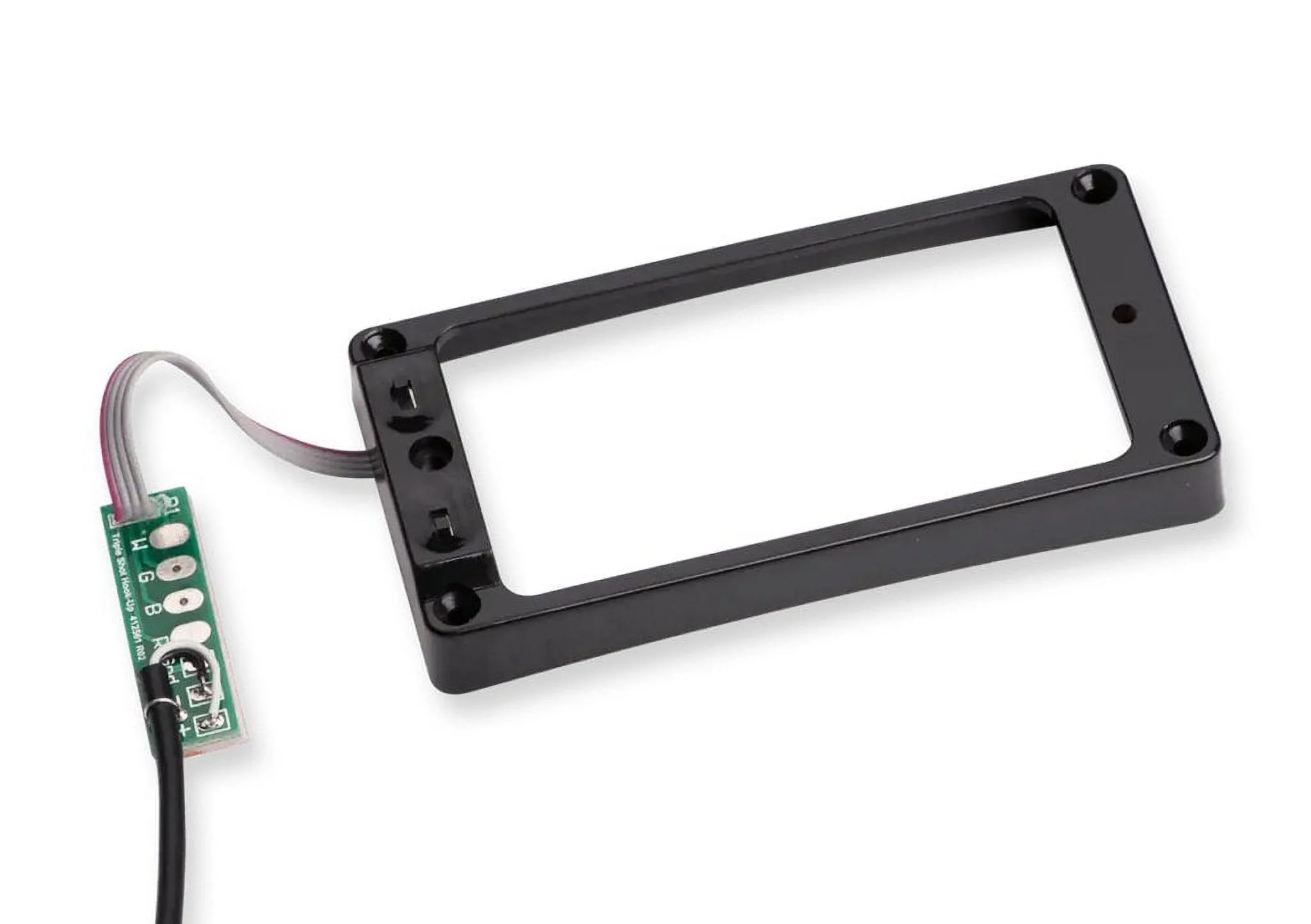 Seymour Duncan TS-2b Triple Shot Switching Mounting Ring, Arched, Black, Bridge