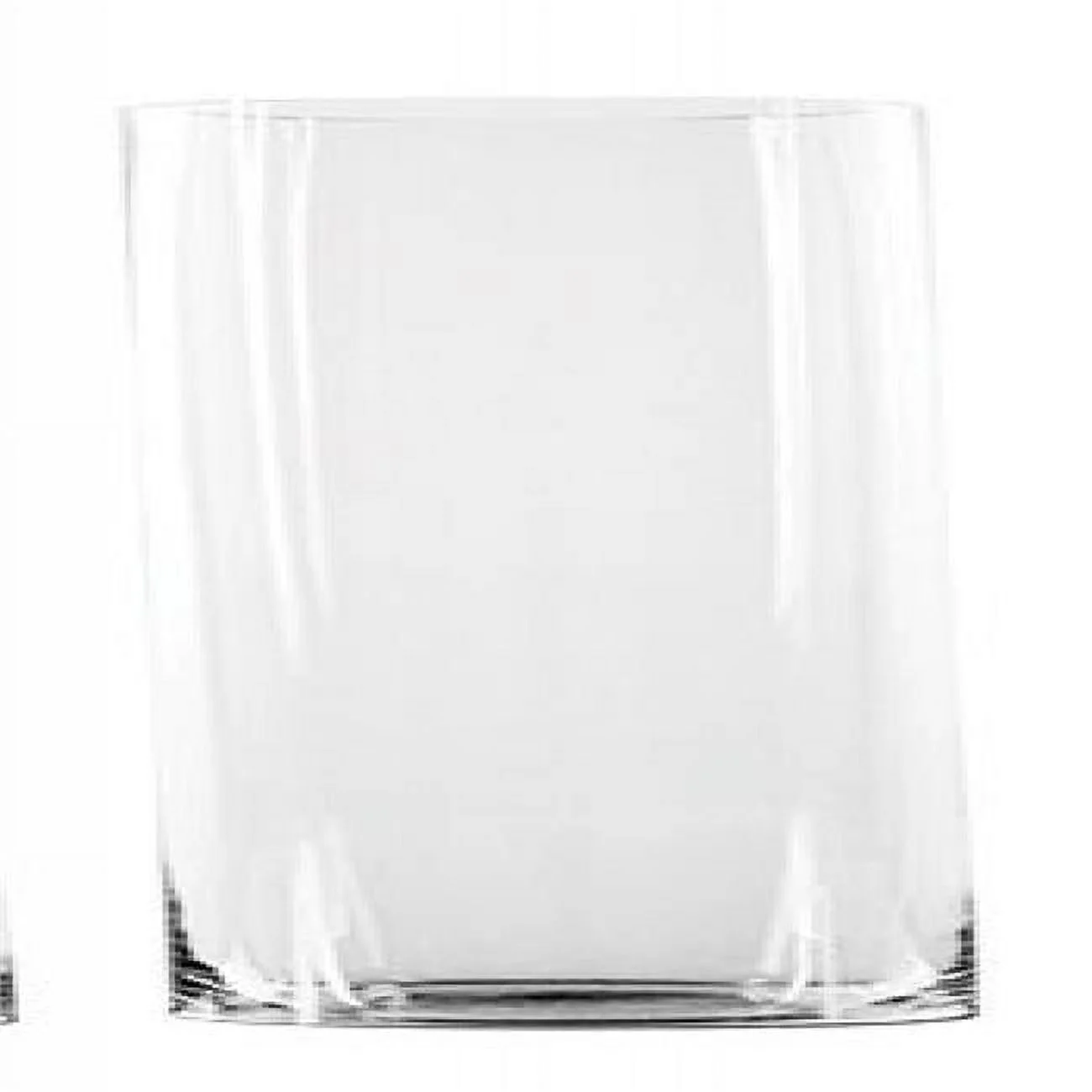 AI-GL086-18-Q04 7.5 in. Glass Cylinder Vase, Clear - Set of 4