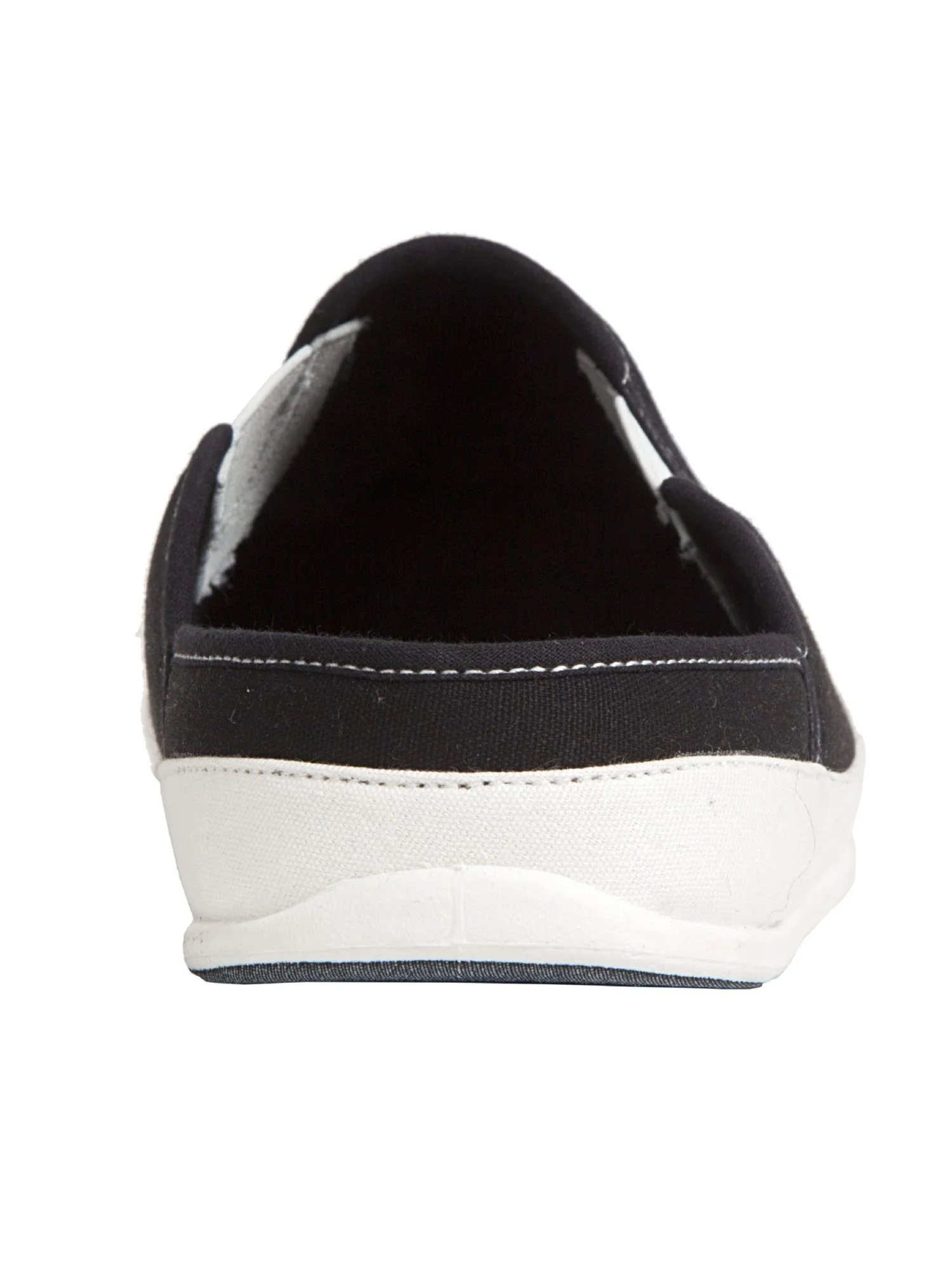 DEER STAGS SLIPPEROOZ Mens Black Color Block Removable Insoles Goring Padded Spike Round Toe Slip On Slippers Shoes 7 M