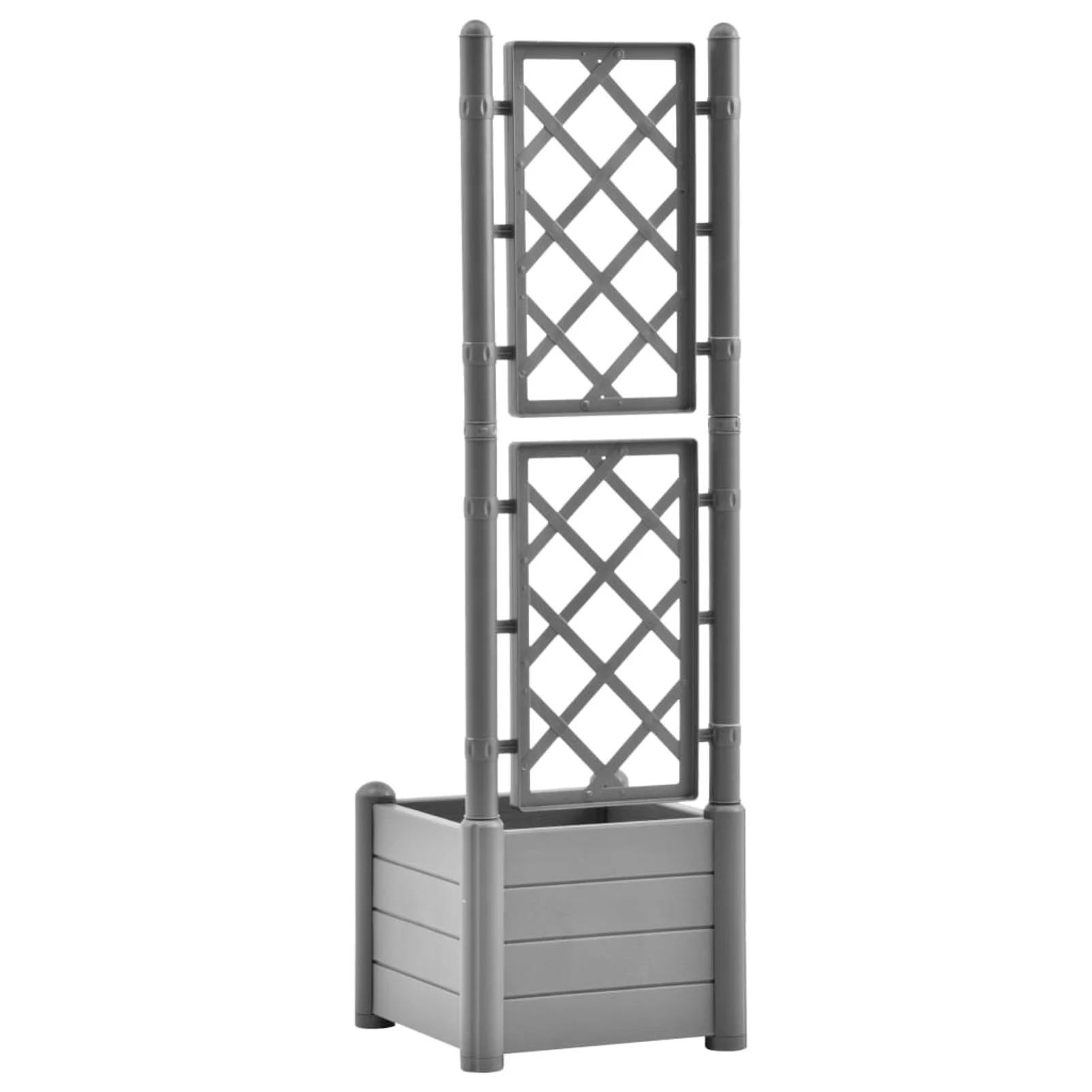 Anself Garden Planter with Trellis 16.9