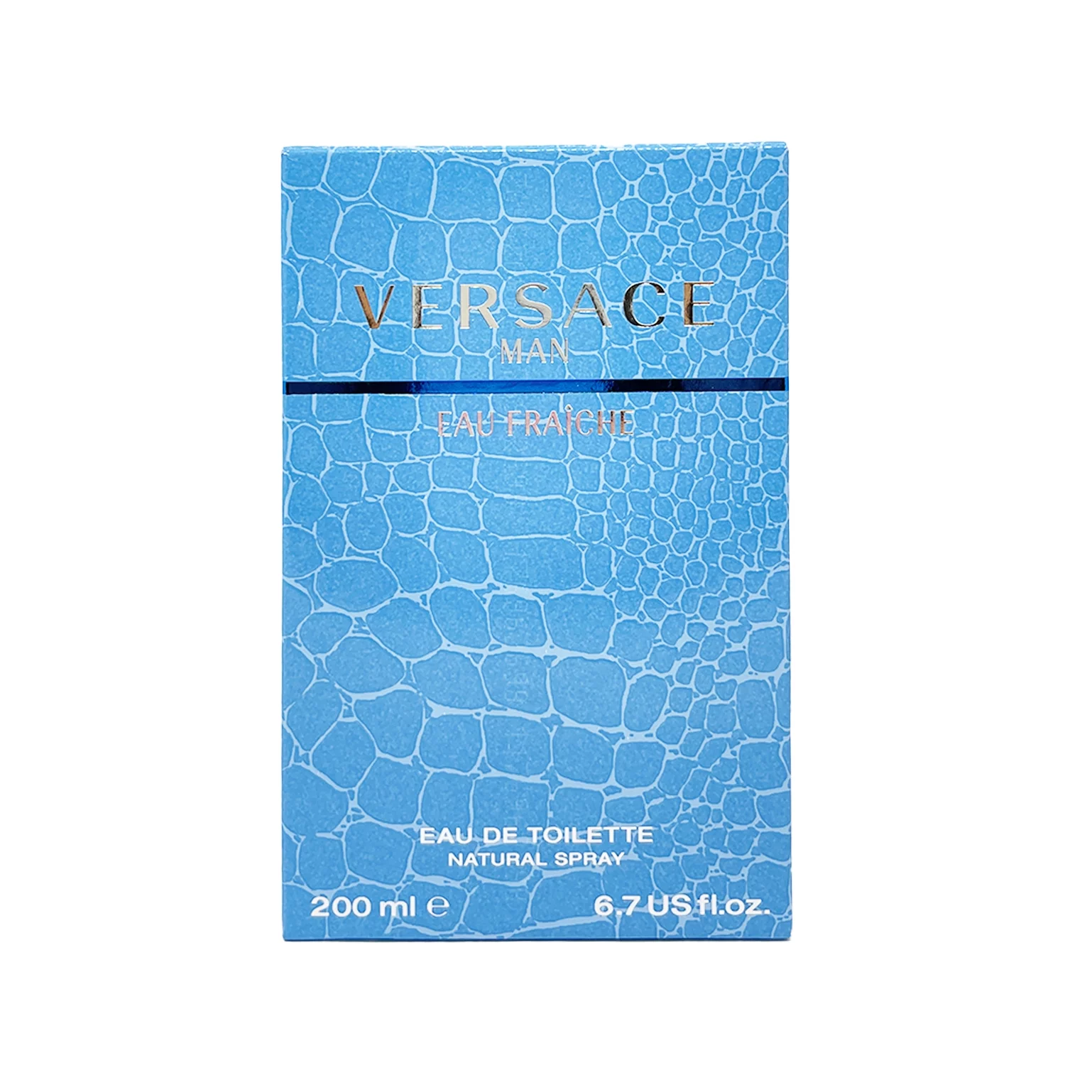Versace Man by Versace Eau Fraiche Eau De Toilette Spray (Blue) 6.7 oz For Men