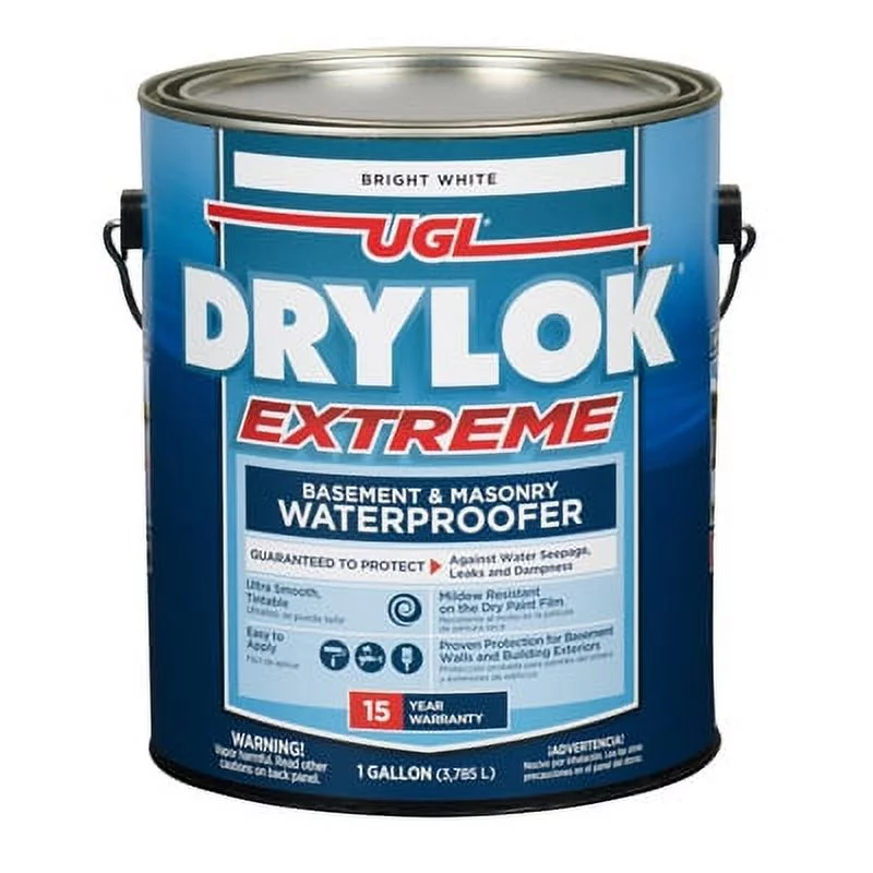 United Gilsonite Lab Drylock Extreme Gallon Latex White Masonry Waterproofer