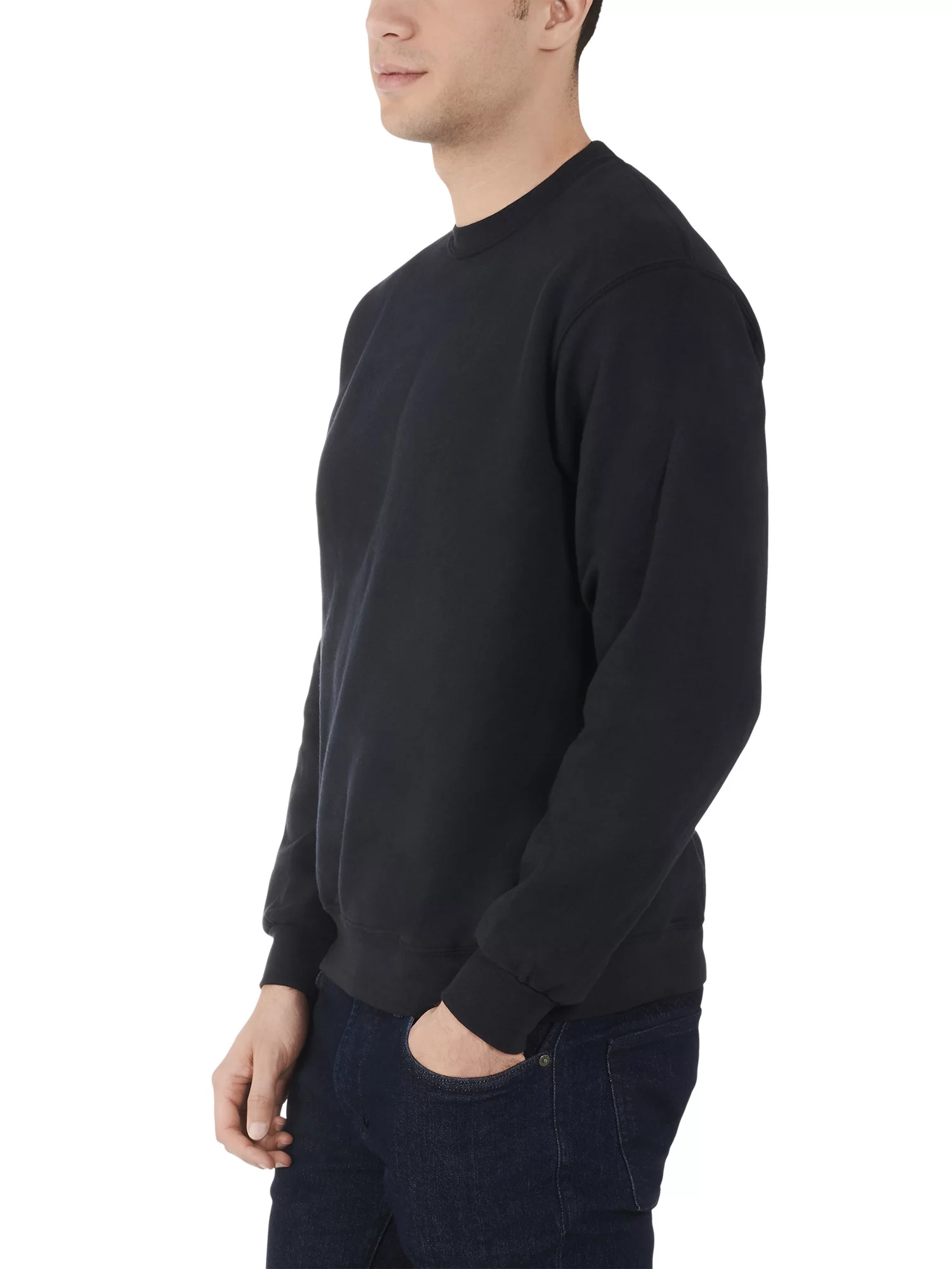 Fruit of the Loom Men's EverSoft Fleece Crew Sweatshirt, 2 Pack