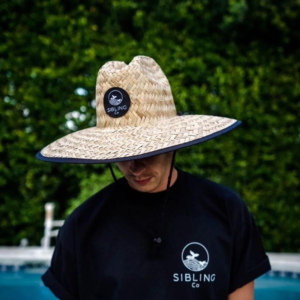 Straw Sun Hat for Men and Women - Wide Brim for Sun Protection Great for Fishing, Lifeguards, Beach, Summer and Gardening