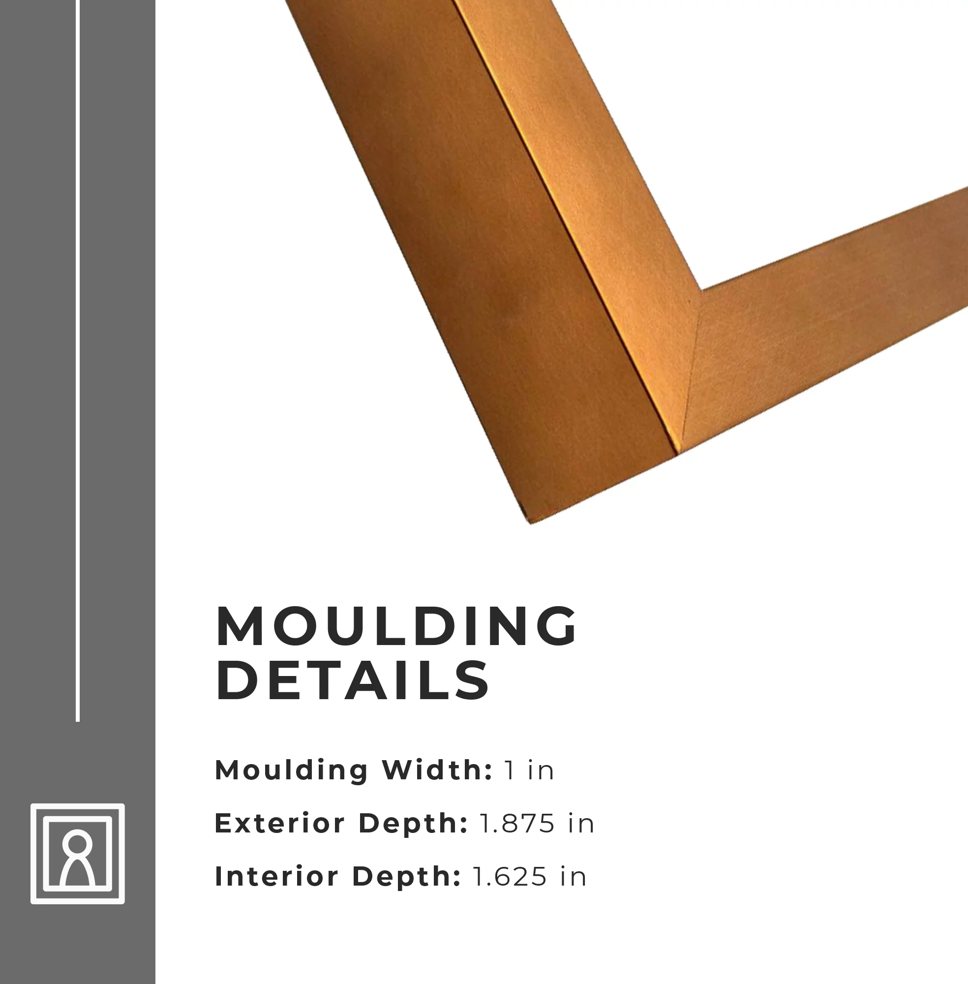 14x18 Shadow Box Frame Brown | 1.625 inches Deep Real Wood Traditional Shadowbox Display Frame | UV