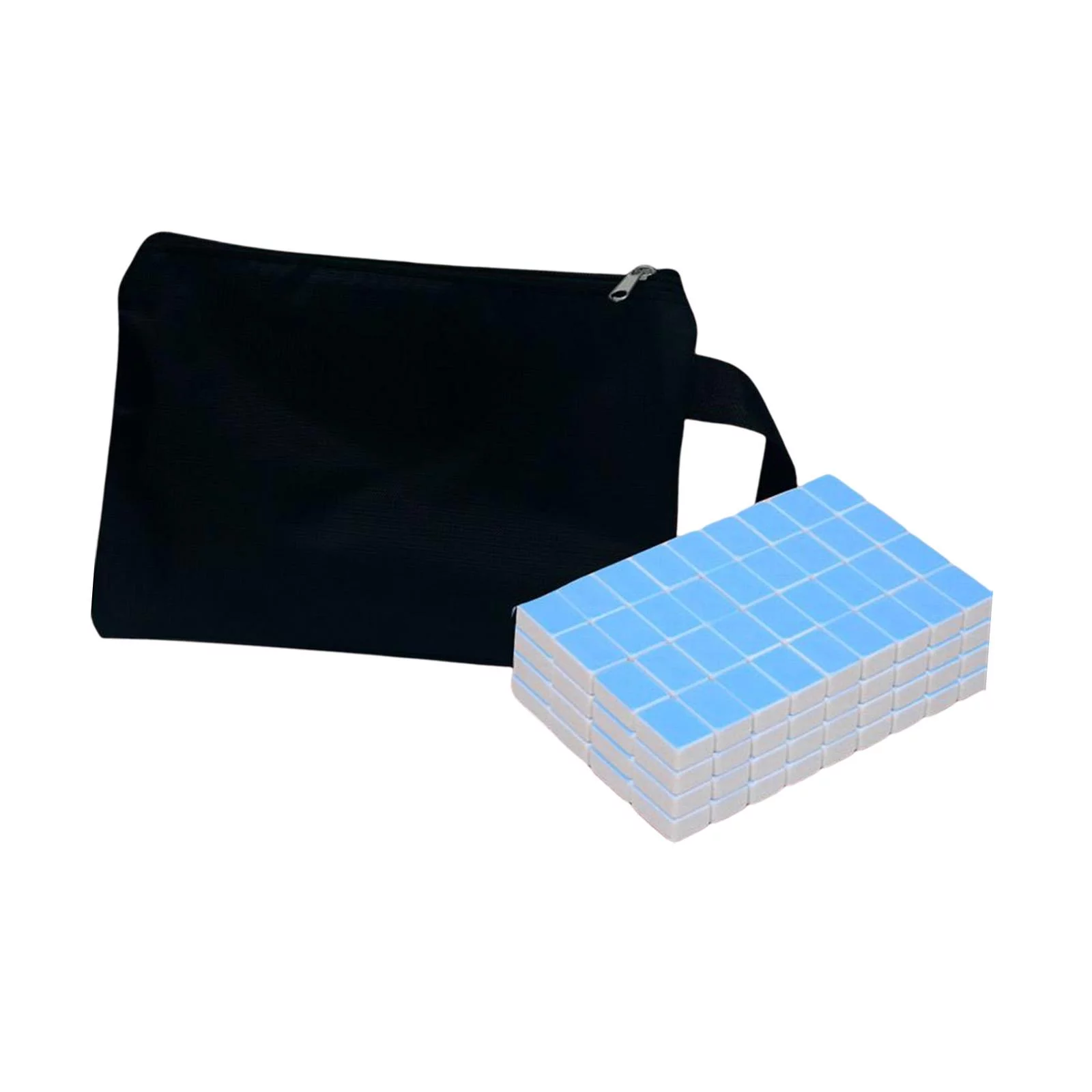 Classic Tiles Games Traditional 144 Tiles Mahjong for Gathering Dorm Outdoor Blue