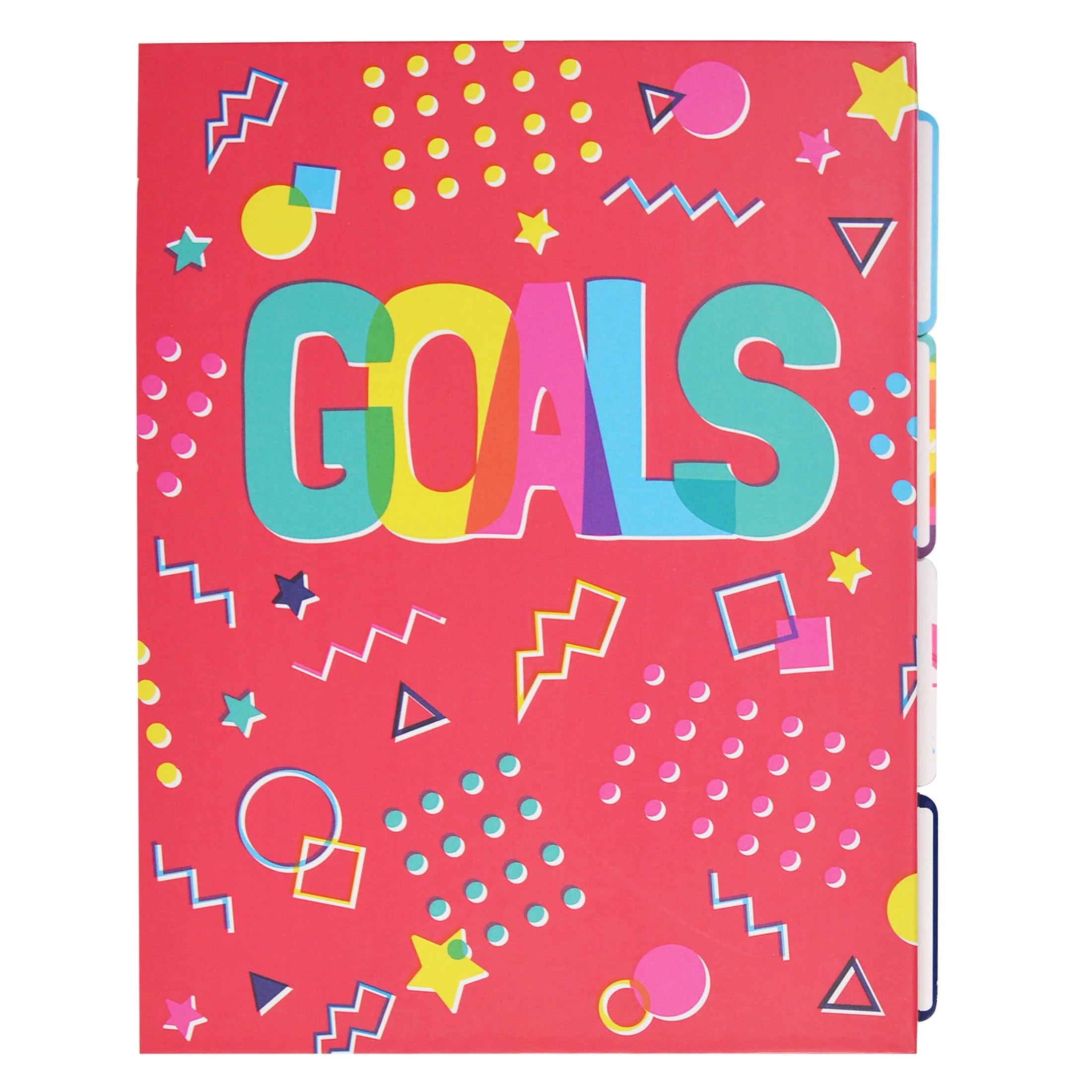 Pen + Gear Mini 3-Ring Binder Undated Planner with Bookmark Ruler, Sticky Notes, and Pencil Pouch