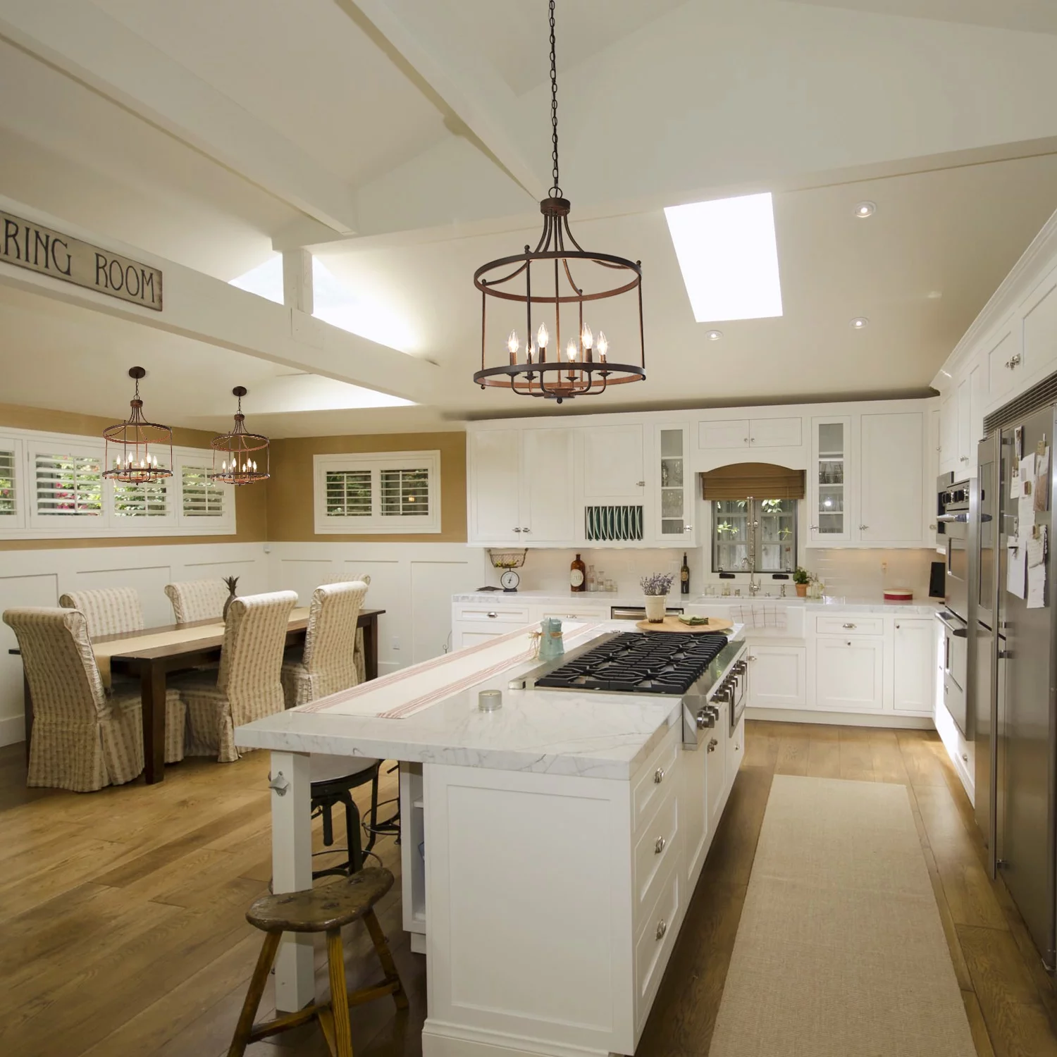 10PCS/Pack 6-Light Foyer Pendant Lighting Chandeliers Ceiling Lights