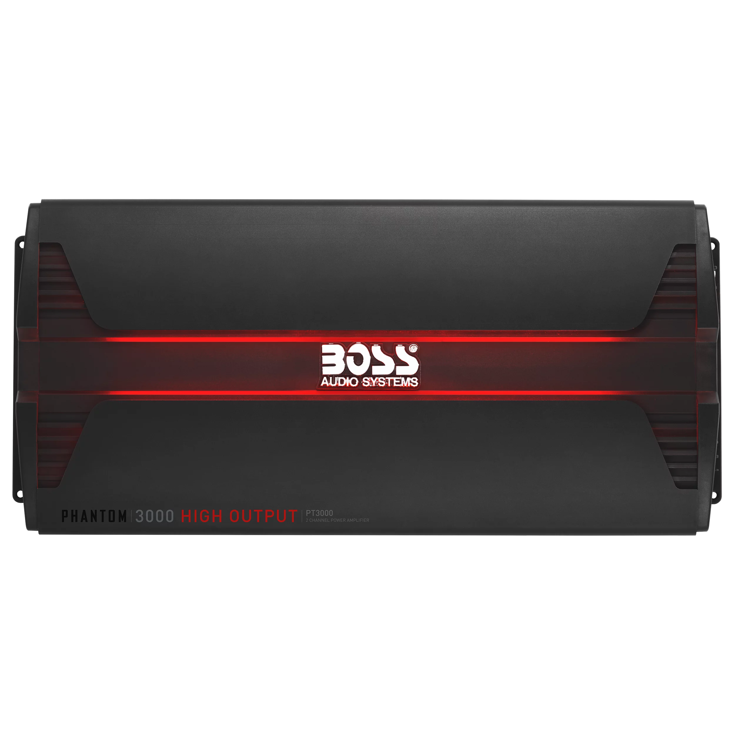 Boss Audio PT3000 3000W 2 Channel Car Audio Amplifier Power LED Amp+Remote