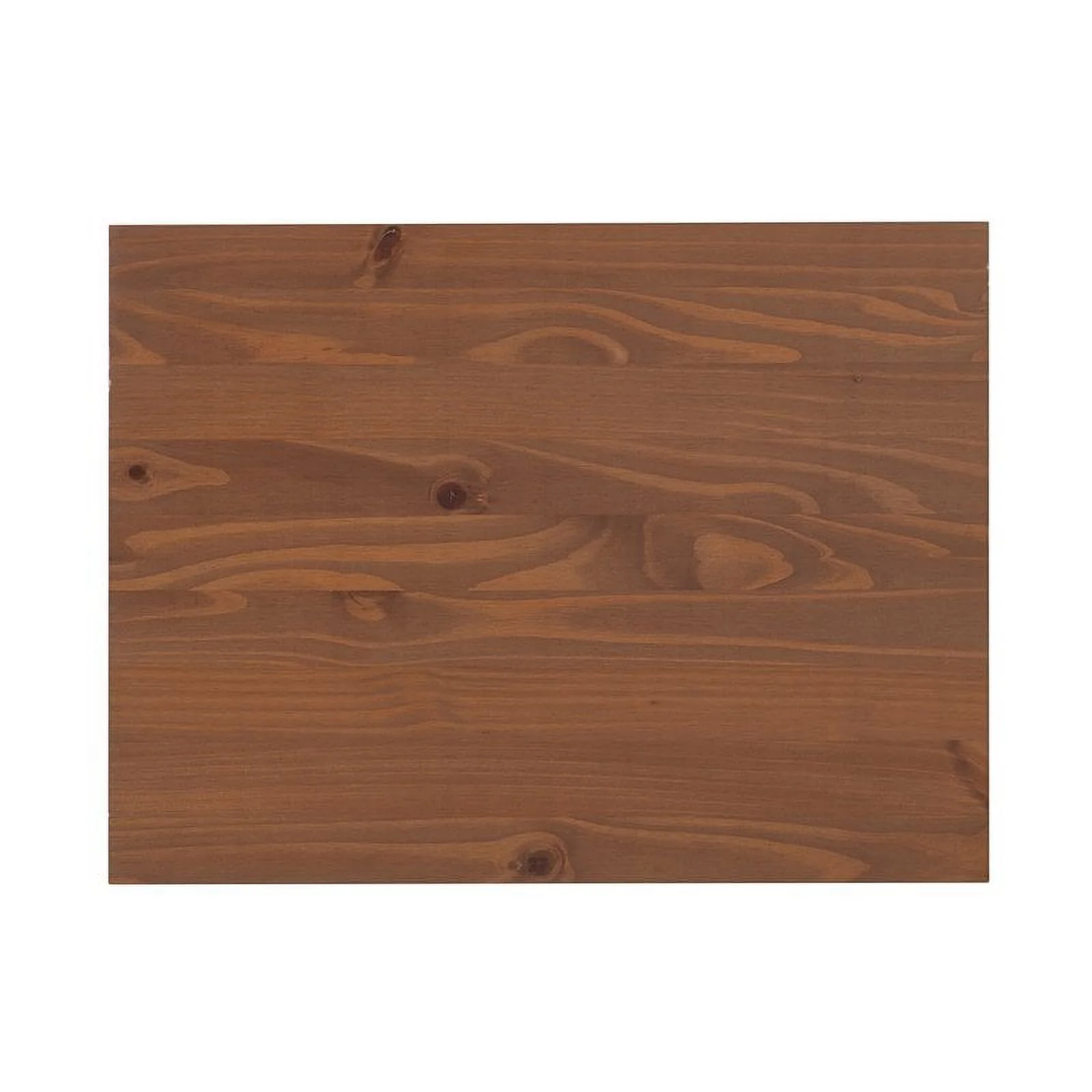 Linon Eli Wood One Drawer Laptop Desk in Brown