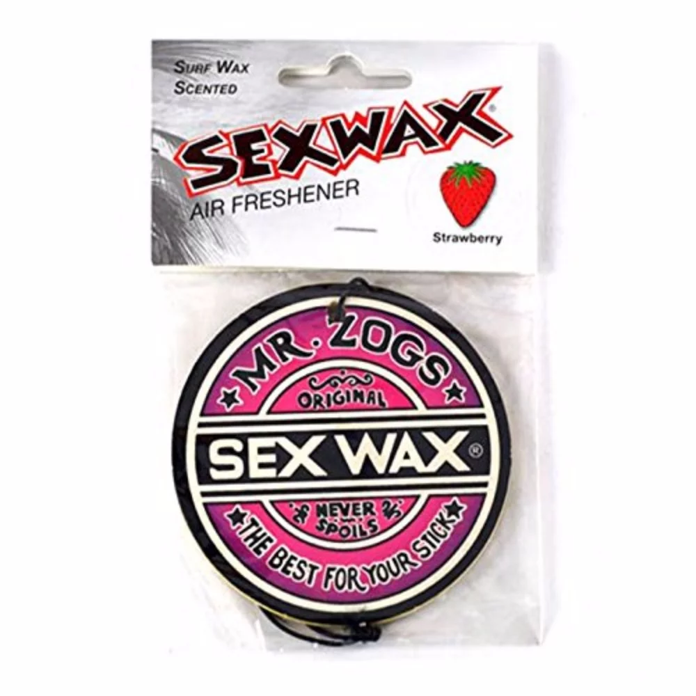 Mr Zogs Sexwax Air Freshner, Strawberry, 3