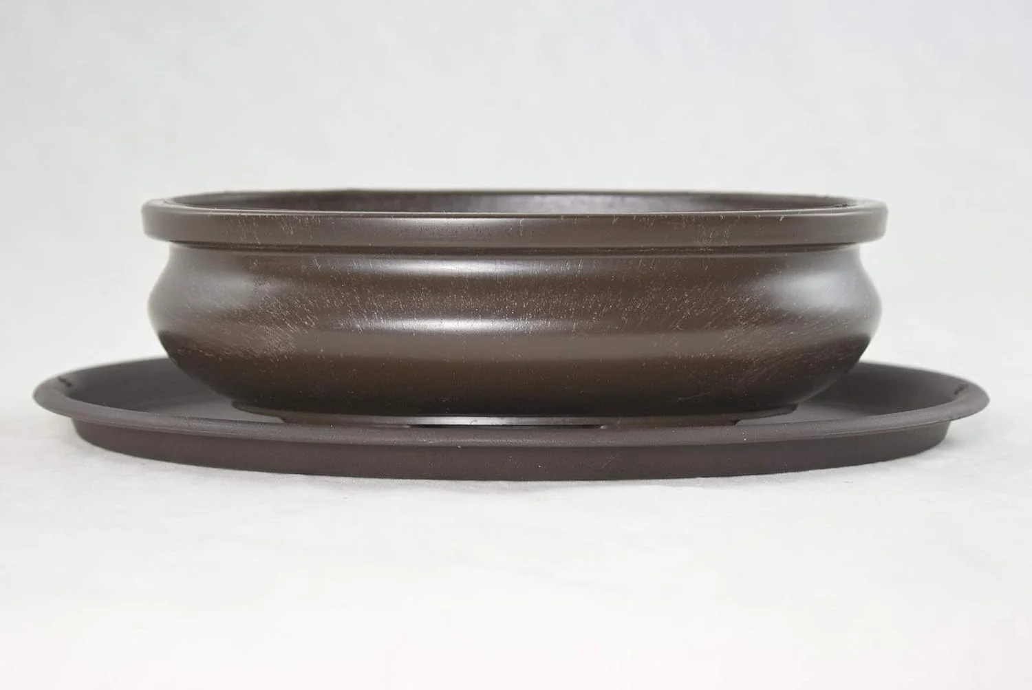 2 Sets Oval Heavy Duty Plastic Cactus & Succulent Planter, Bonsai Training + Tray + Mesh - 7