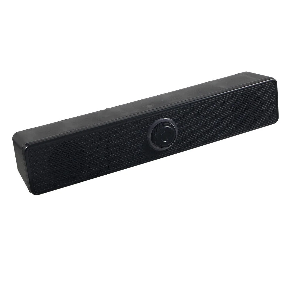 Onemayship Premium Sound Bar Black With Subwoofer 75W Home Theater TV Immersive 3D Audio System Wired Connection