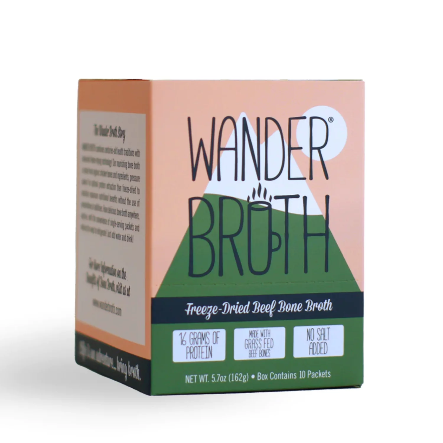 No Salt Added Grass-Fed Beef Bone Broth