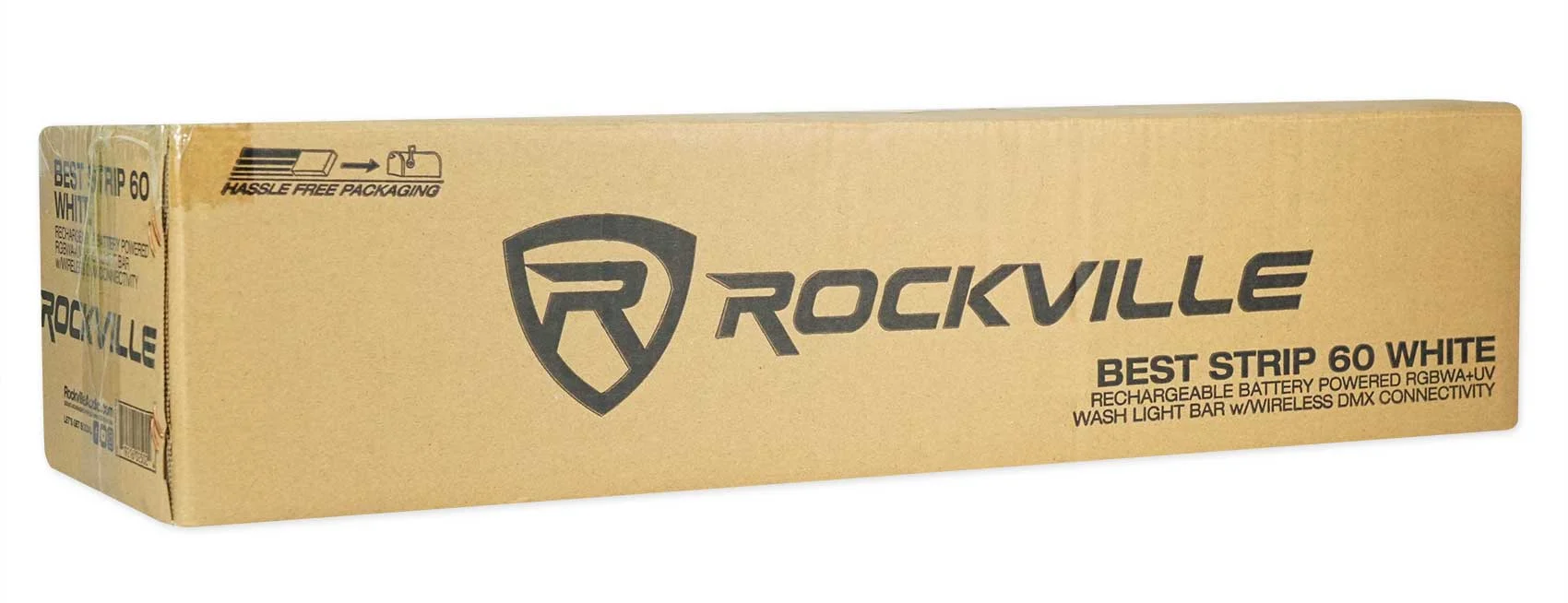 Rockville RFAAW DJ Event Facade Booth+Bag+(4) Wireless DMX Battery Strip Lights