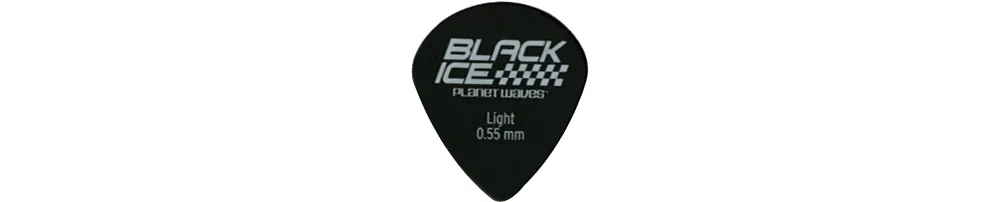 D'Addario Planet Waves 100 Small Guitar Picks Light Black Ice