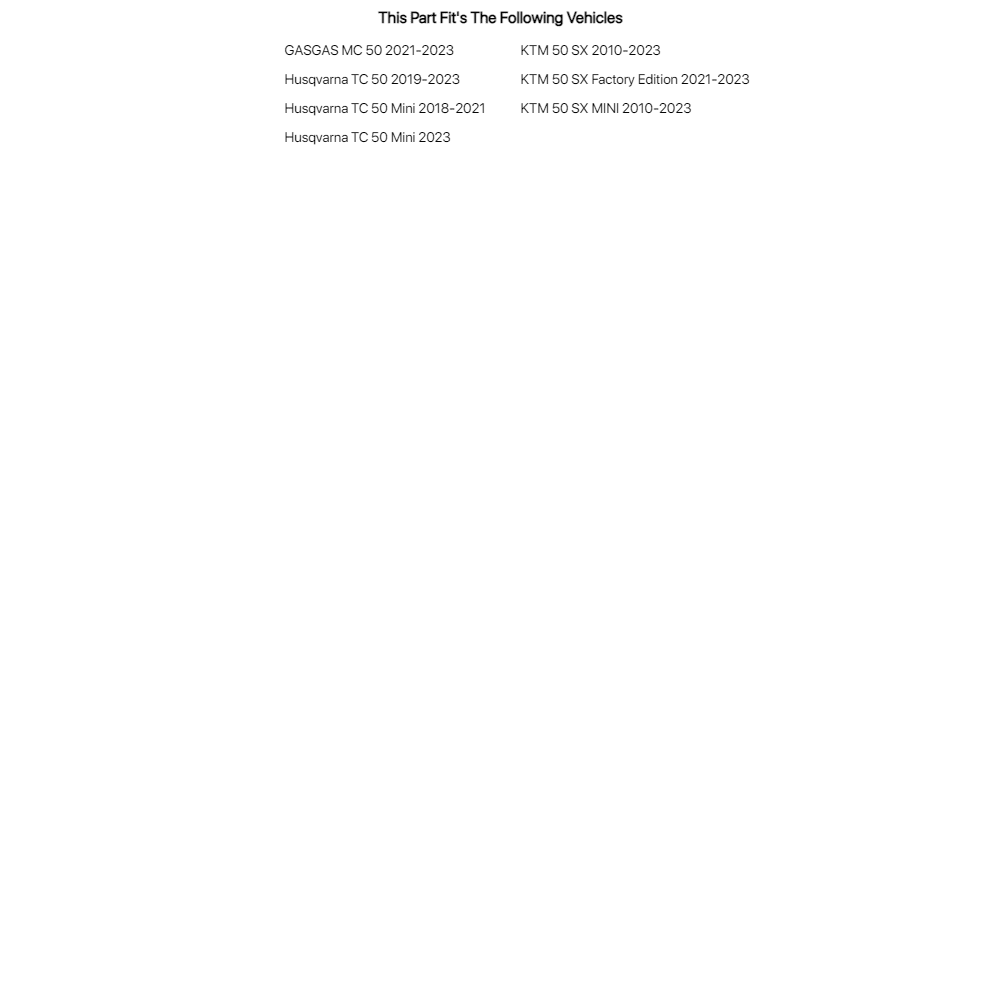 Tusk 2-Stroke Transmission Oil Change Kit Motorex Syn. ATF3 Dexron III 1 Liter For Husqvarna TC 50 2019-2023