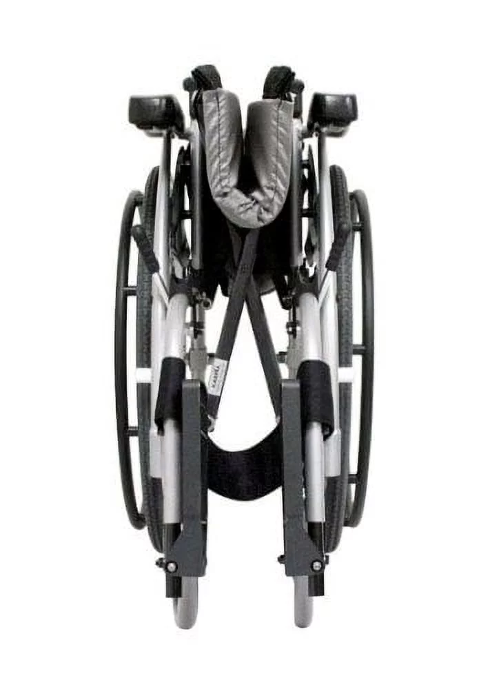 Karman 29 pounds S-305 Ergonomic Ultra Lightweight Wheelchair Pearl Silver, 18