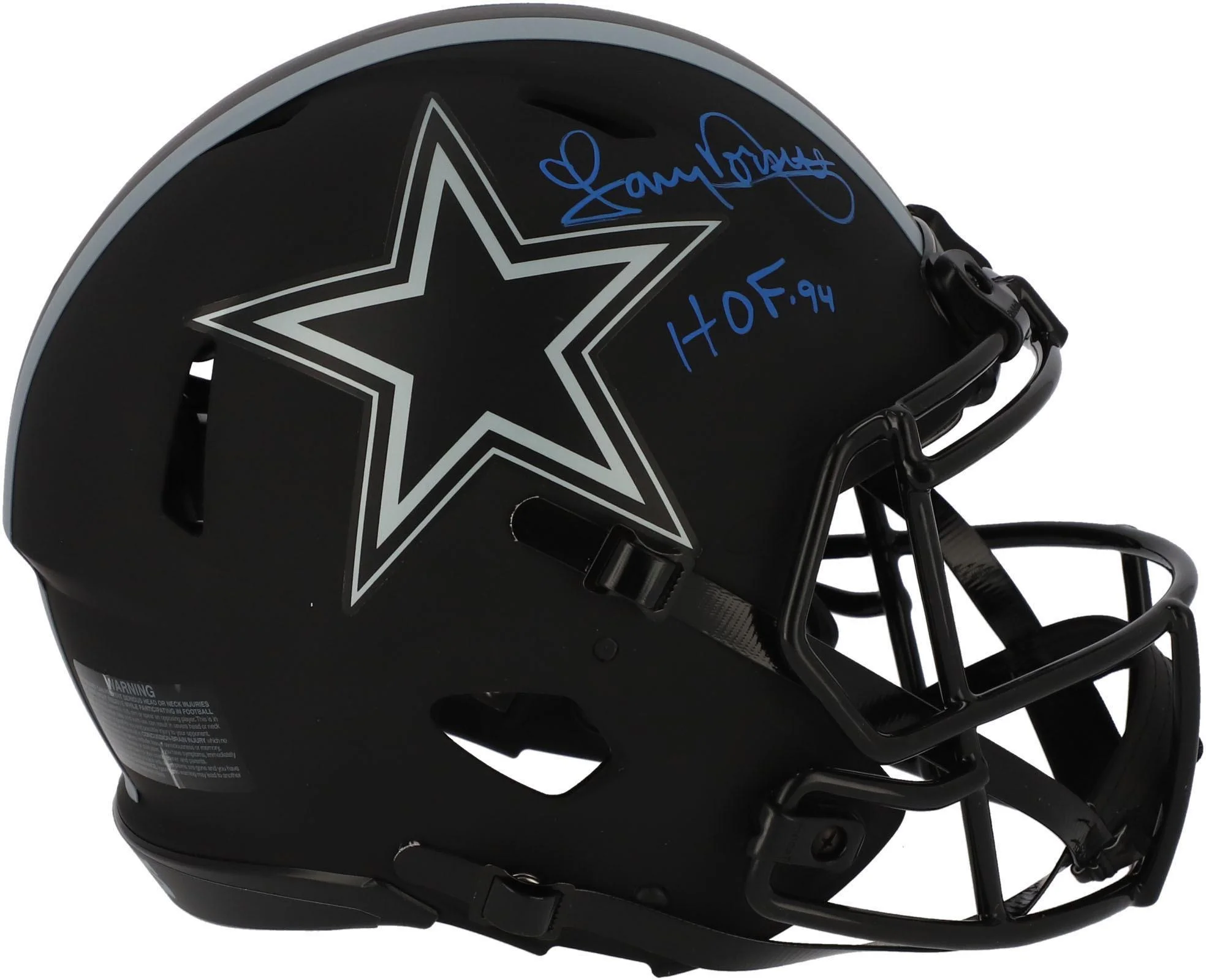 Tony Dorsett Dallas Cowboys Autographed Riddell Eclipse Alternate Speed Authentic Helmet with 