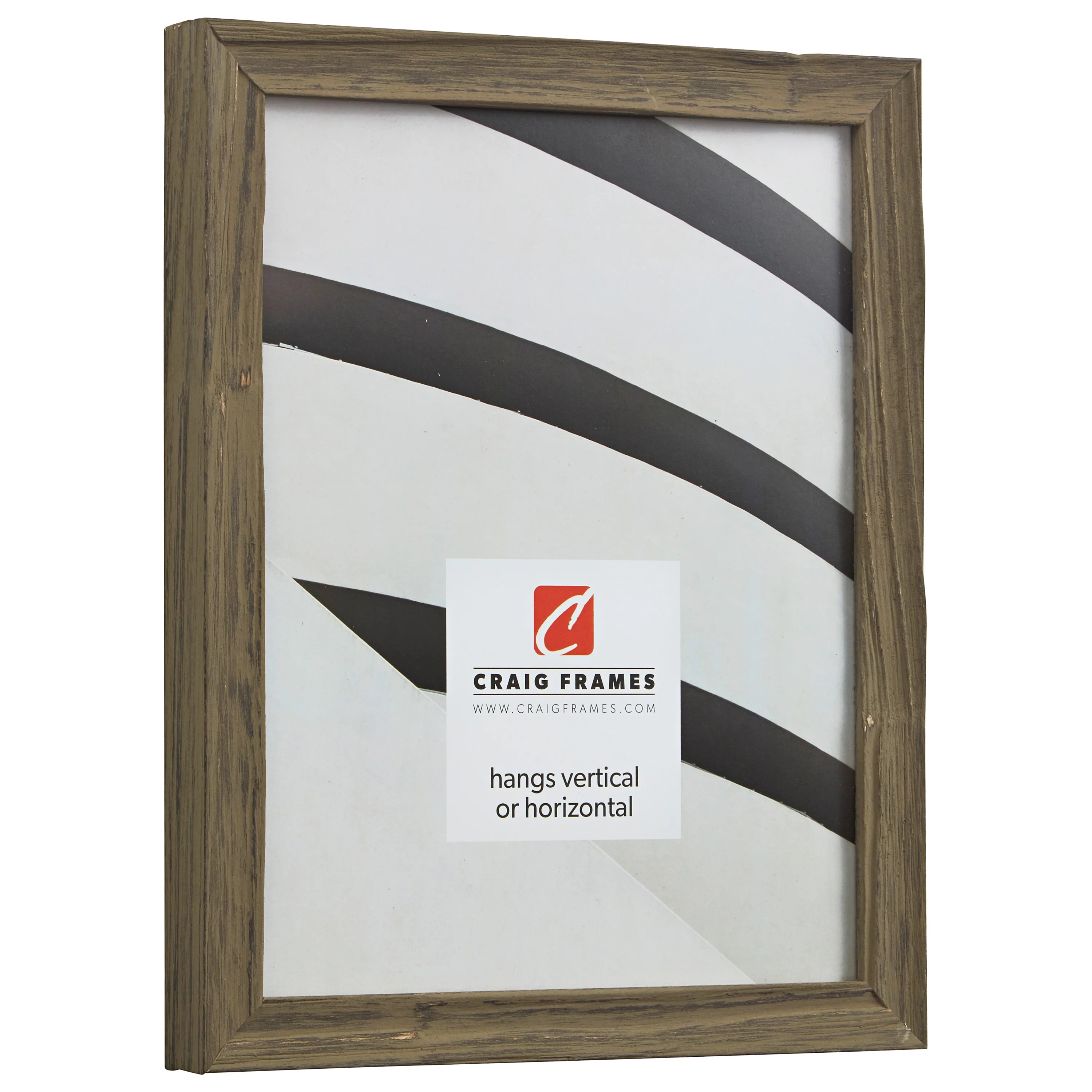 Craig Frames Hausbarn, 14x18 inch Picture Frame, Wolf Grey Barnwood