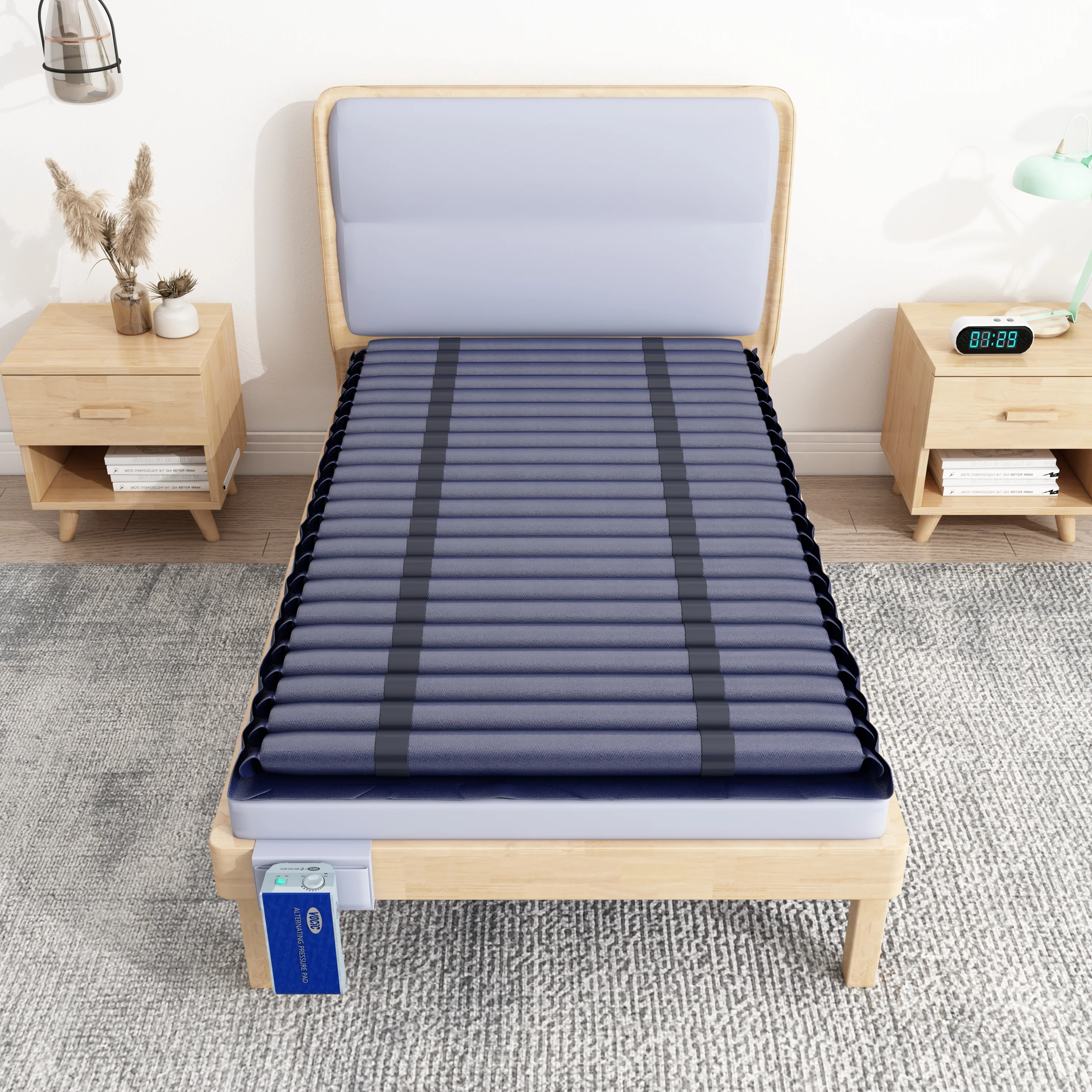 Plus Size Alternating Air Pressure Mattress-400 LBS Support-83×47