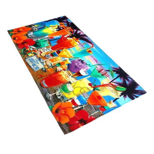 Kaufman Sales Royce Happy Hour 100pct Cotton Beach Towel