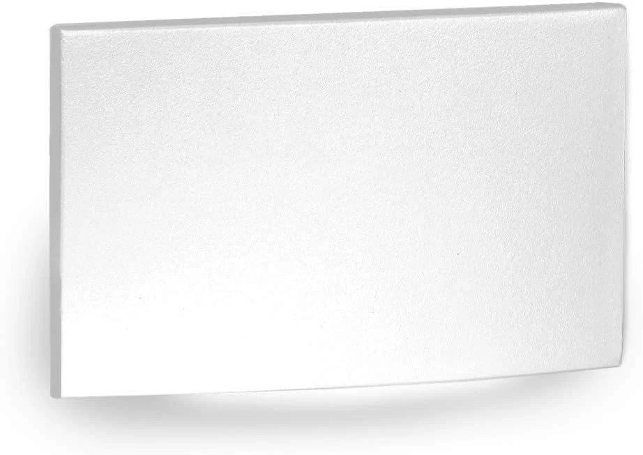 WL-LED110F-AM-WT 277V Amber LED Horizontal Scoop Step and Wall Light