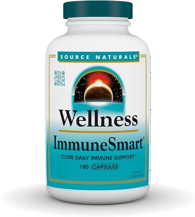 Source Naturals Wellness ImmuneSmart - Core Daily Immune Support - 180 Capsules